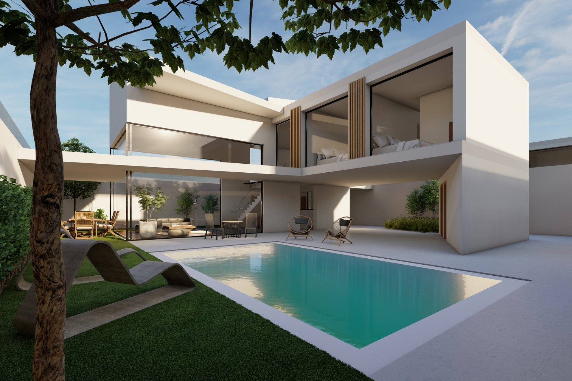 Obra nueva - Villa independiente - Los Baños de Fortuna - Costa Calida