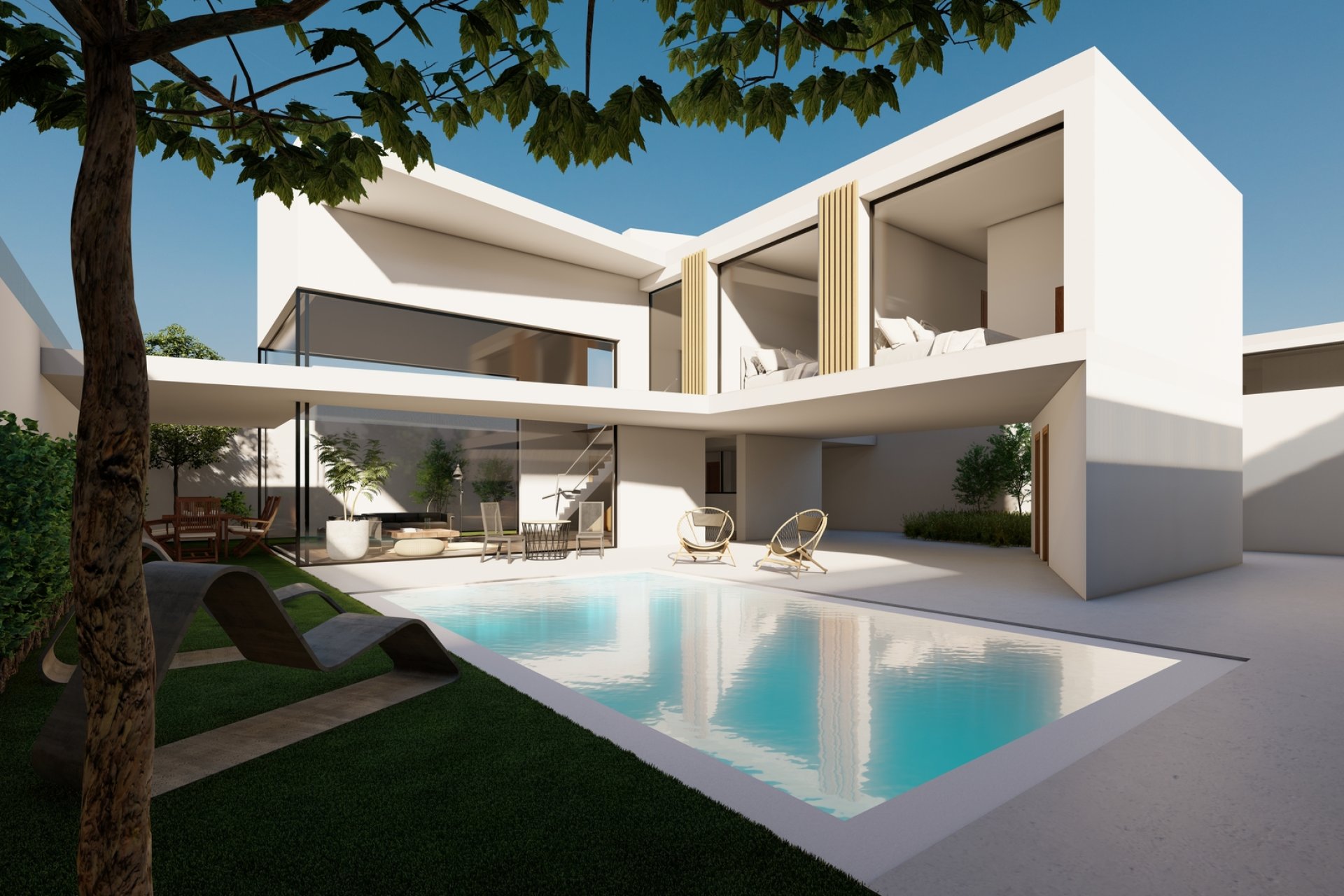 Obra nueva - Villa independiente - Los Baños de Fortuna - Costa Calida
