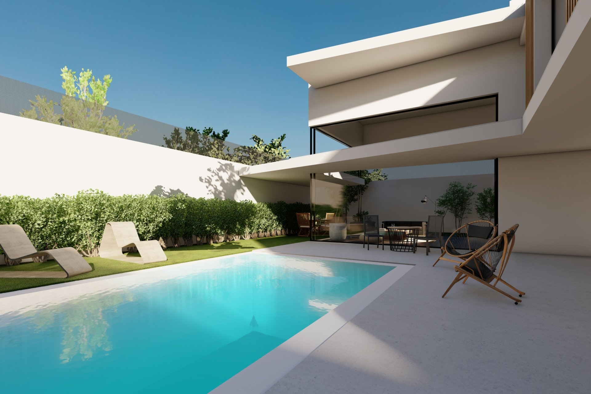 Obra nueva - Villa independiente - Los Baños de Fortuna - Costa Calida