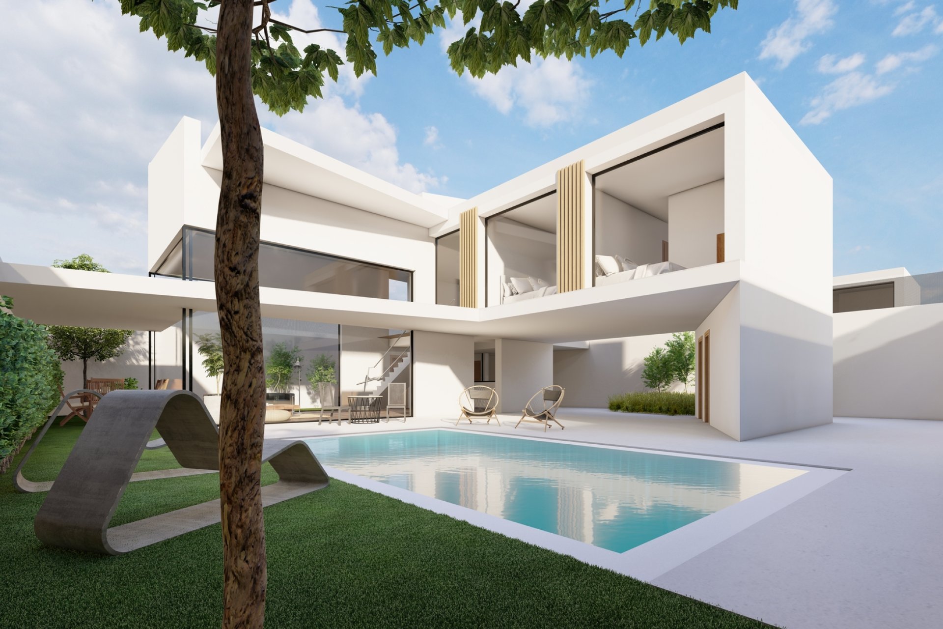 Obra nueva - Villa independiente - Los Baños de Fortuna - Costa Calida
