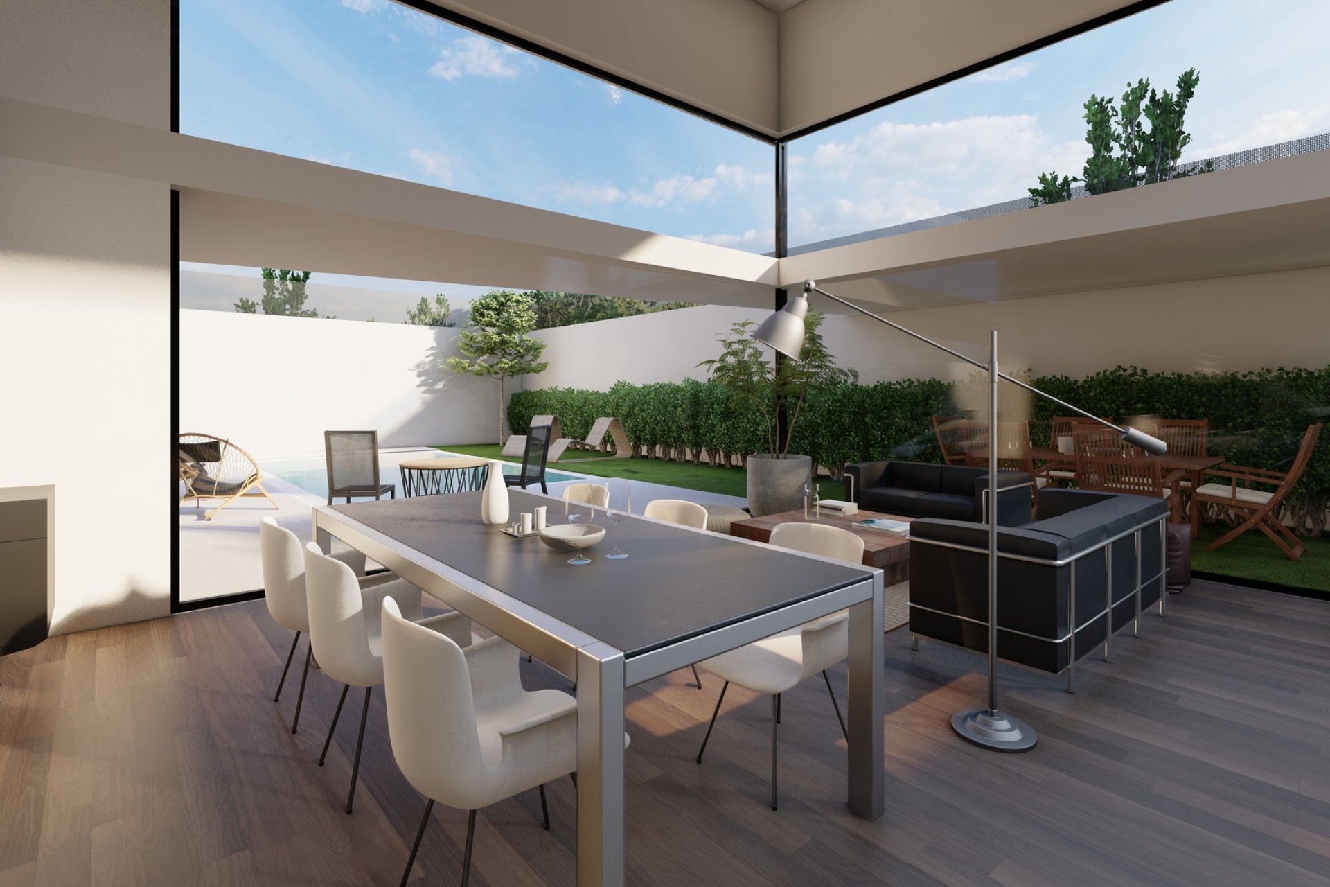 Obra nueva - Villa independiente - Los Baños de Fortuna - Costa Calida