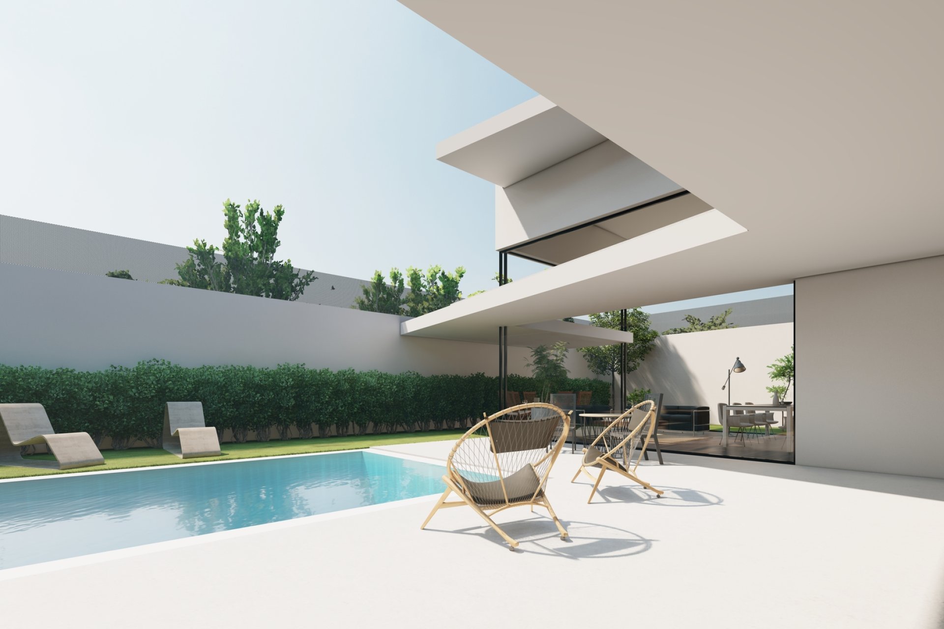 Obra nueva - Villa independiente - Los Baños de Fortuna - Costa Calida