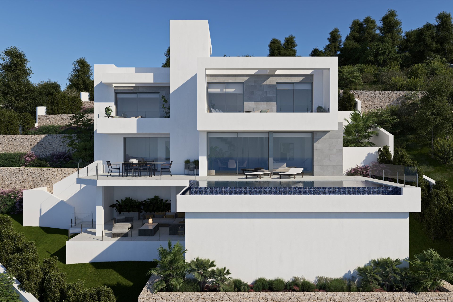Obra nueva - Villa - Cumbre del Sol - Costa Blanca Norte