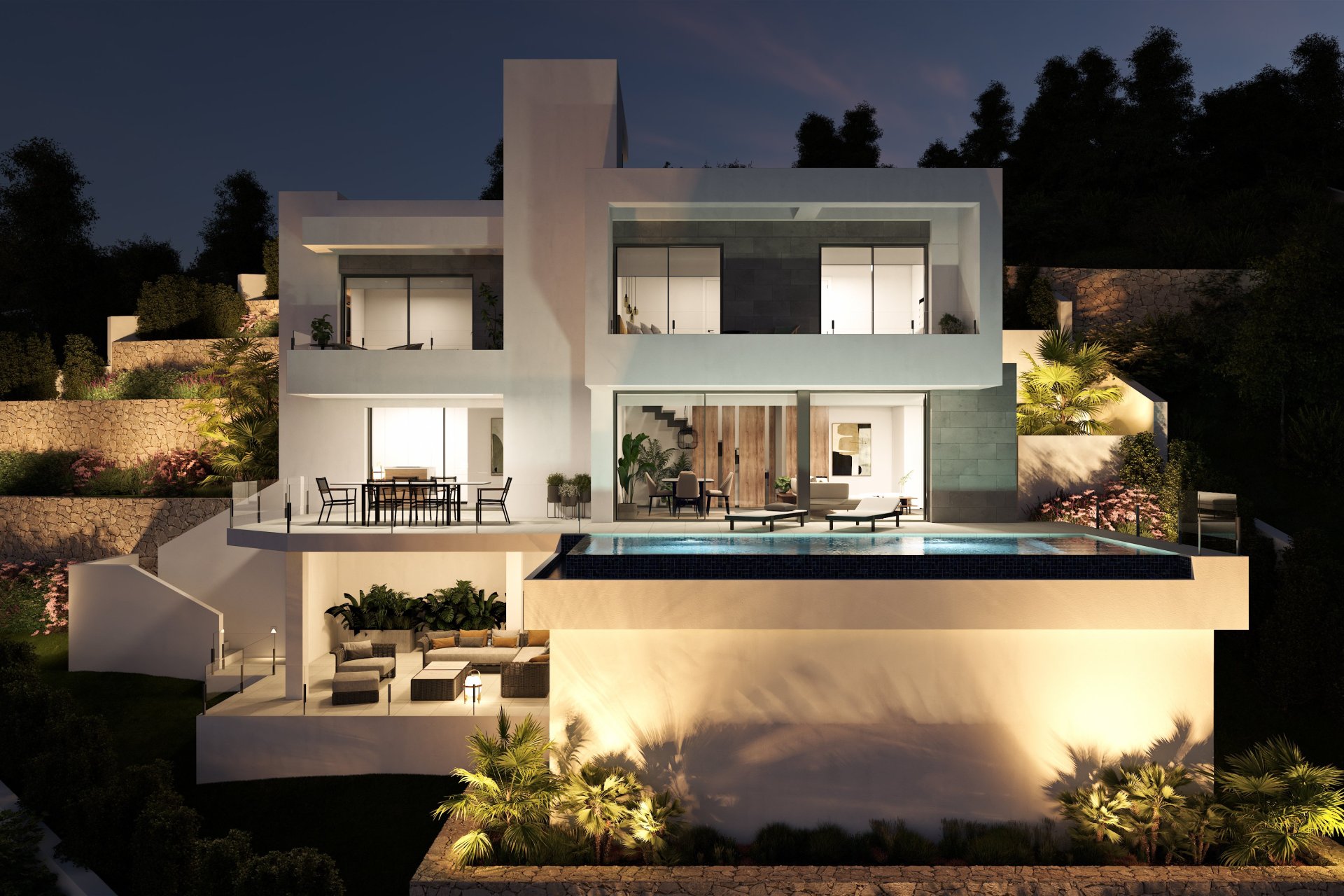 Obra nueva - Villa - Cumbre del Sol - Costa Blanca Norte