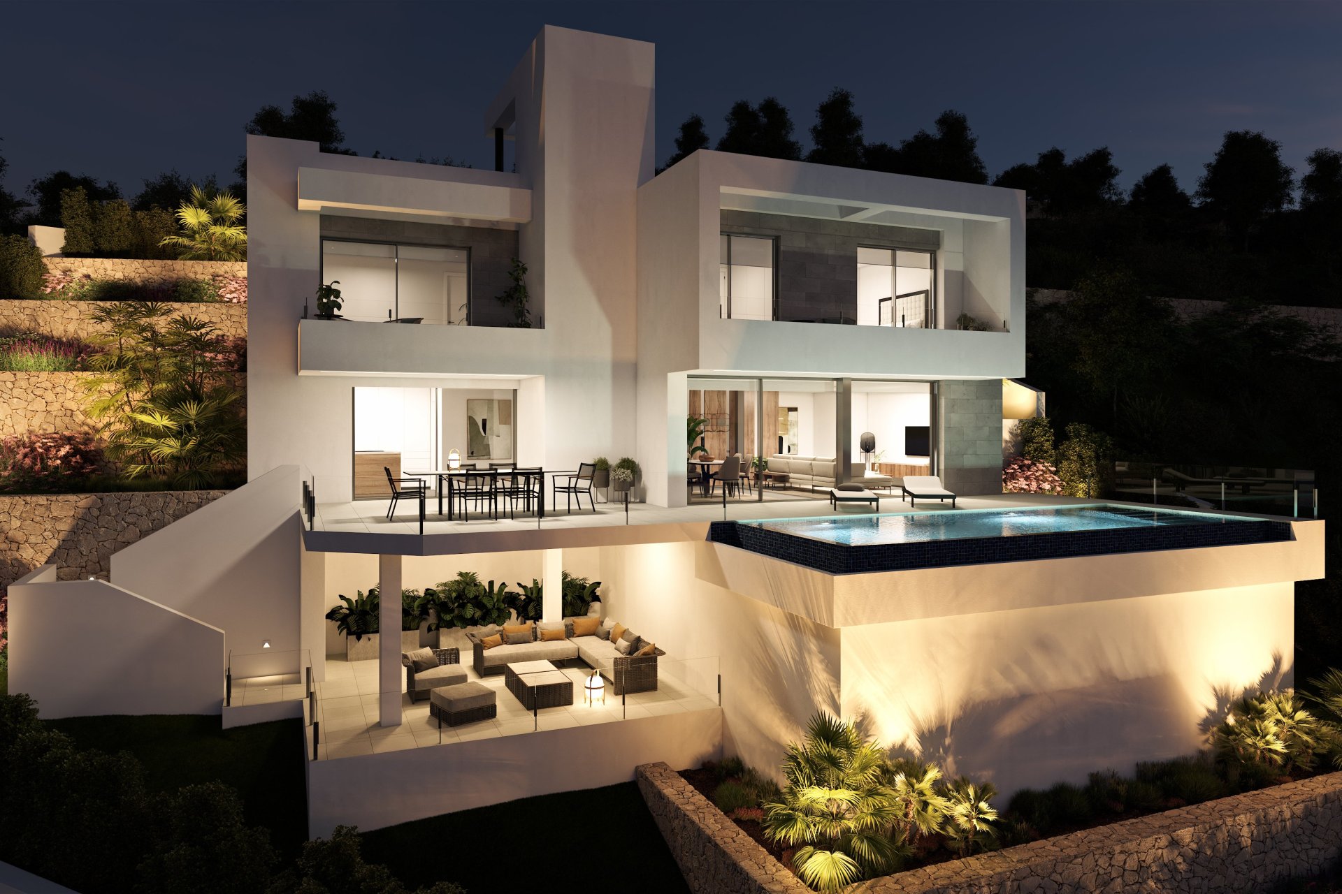 Obra nueva - Villa - Cumbre del Sol - Costa Blanca Norte
