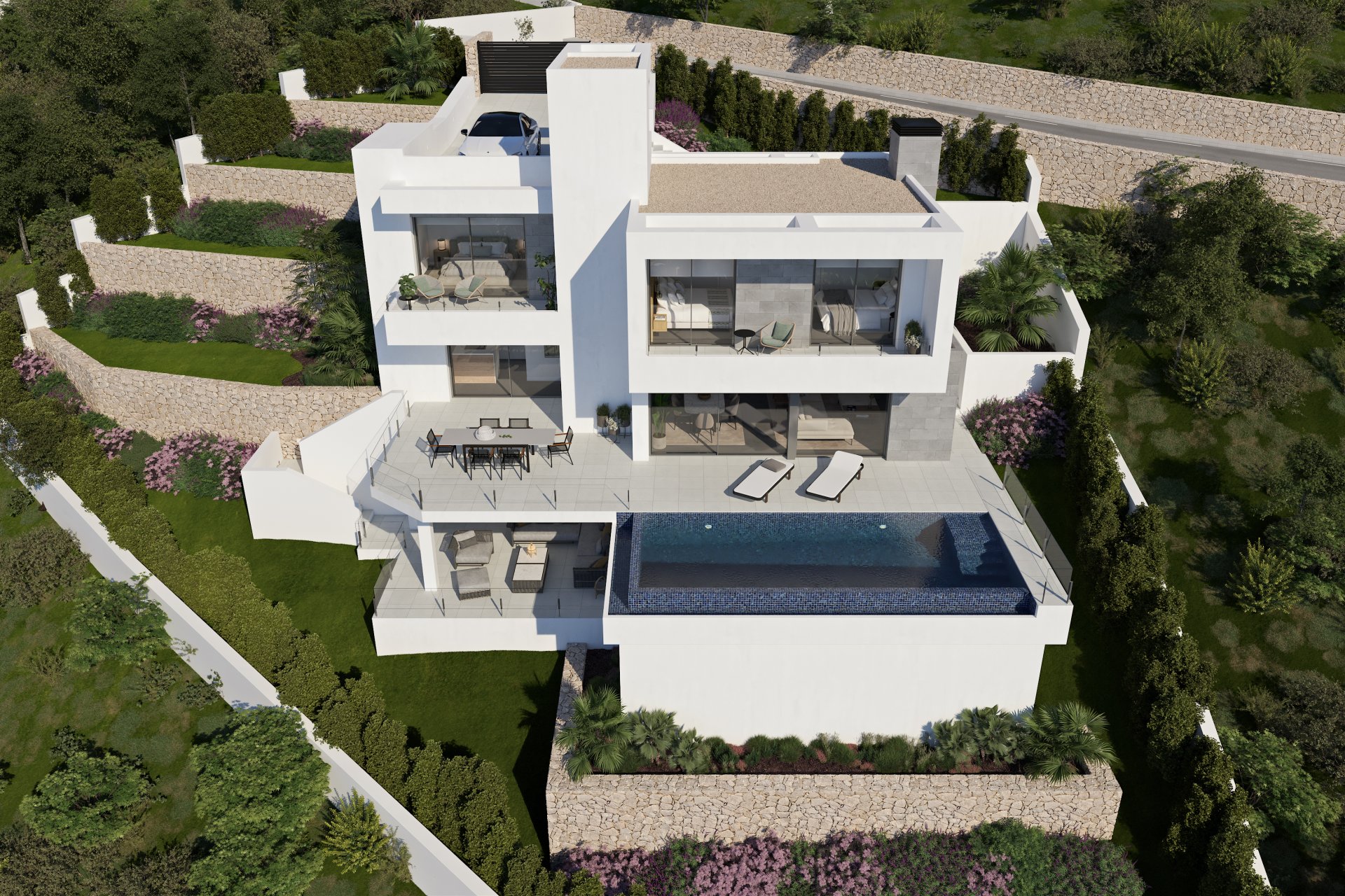 Obra nueva - Villa - Cumbre del Sol - Costa Blanca Norte
