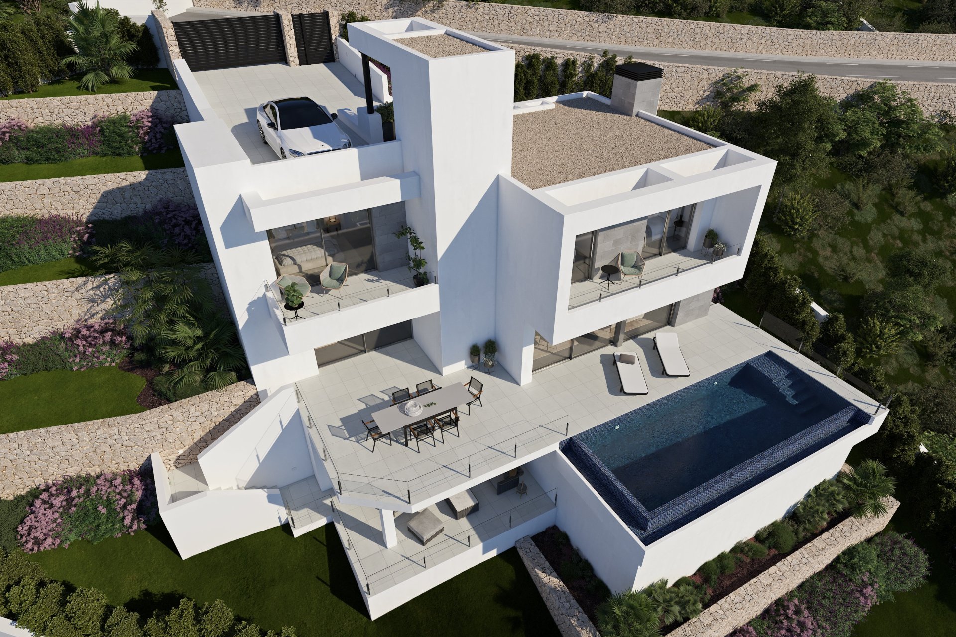 Obra nueva - Villa - Cumbre del Sol - Costa Blanca Norte