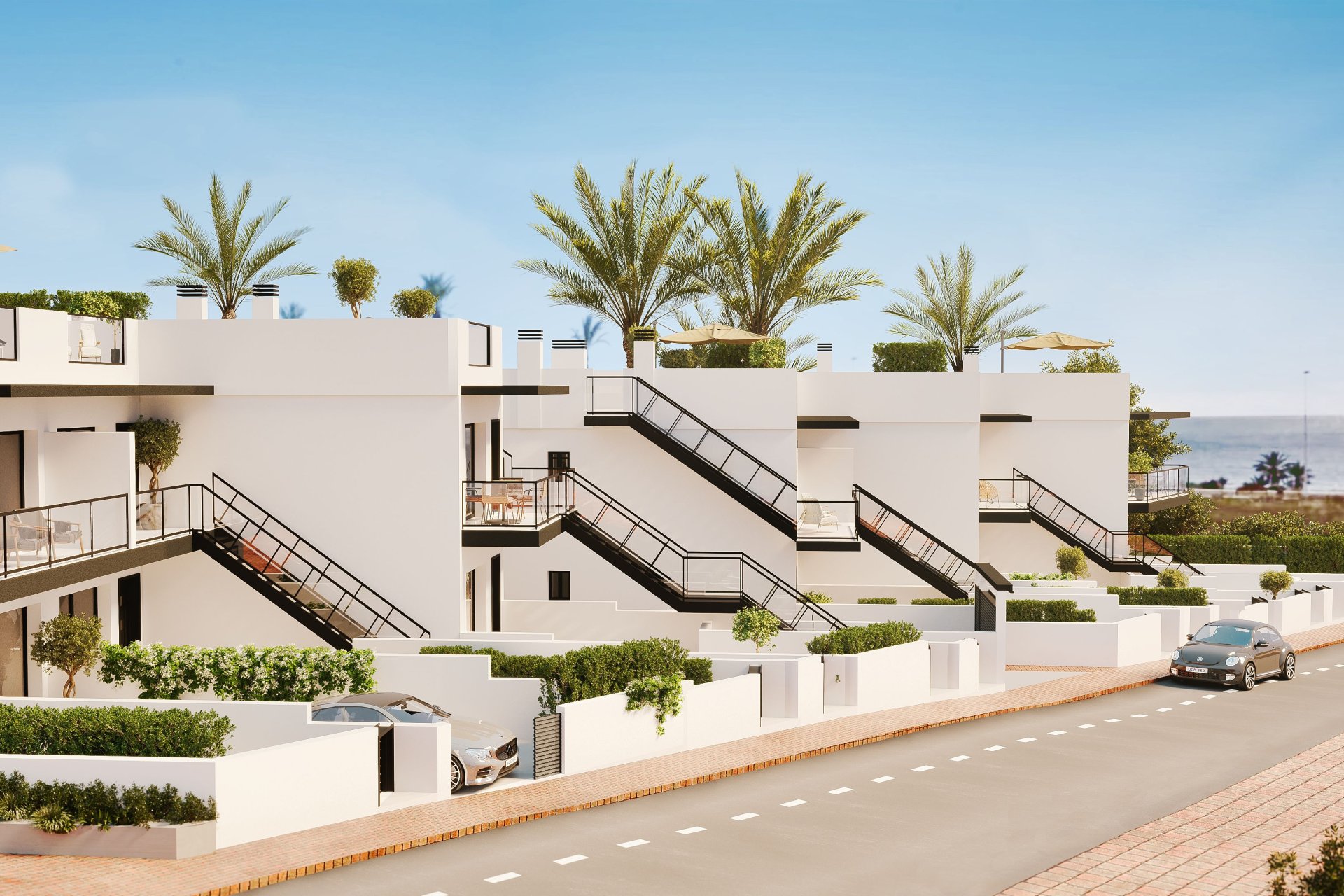 Obra nueva - Bungalow en planta alta - Mazarrón - Costa Calida