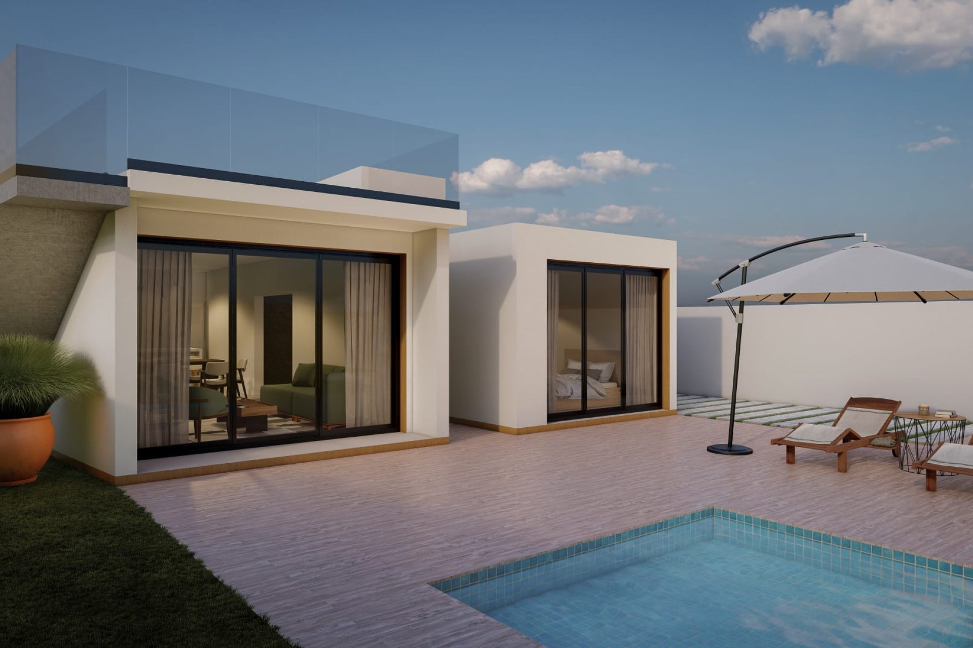 Obra nueva - Villa independiente - Las Casicas - Costa Calida