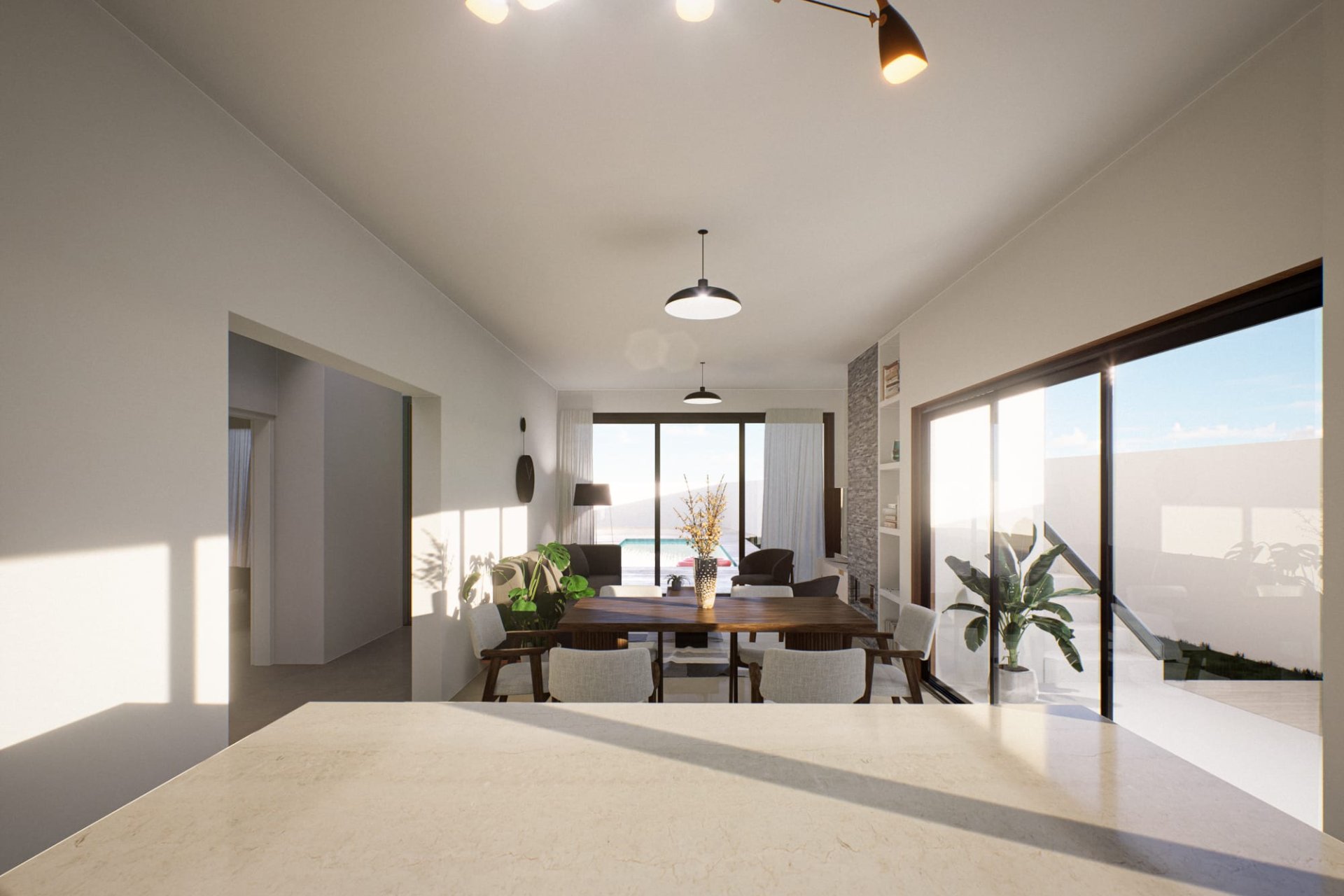 Obra nueva - Villa independiente - Las Casicas - Costa Calida