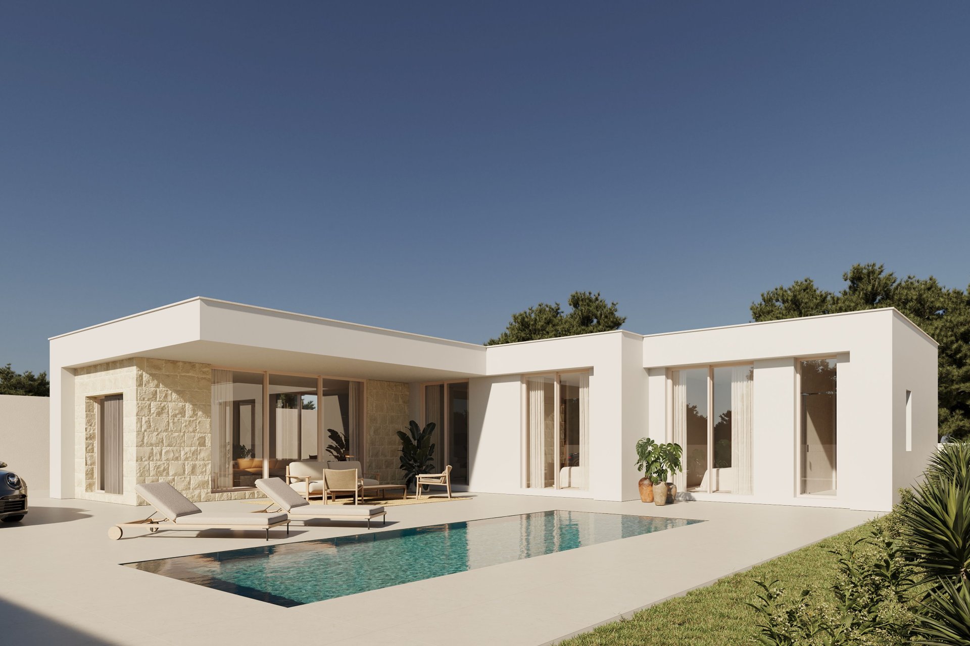 Obra nueva - Villa - Polop - Costa Blanca Norte