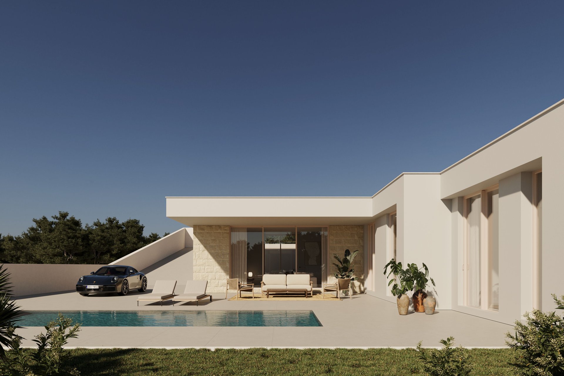 Obra nueva - Villa - Polop - Costa Blanca Norte