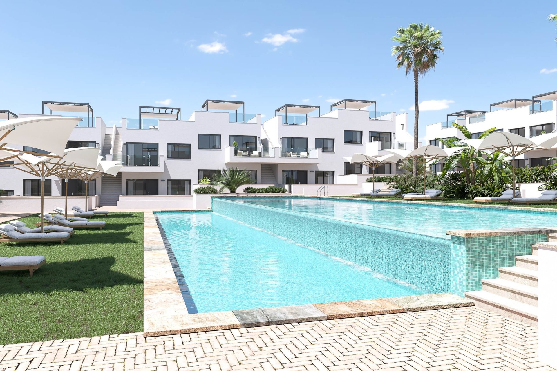 Obra nueva - Bungalow en planta baja - Torrevieja - Costa Blanca Sur