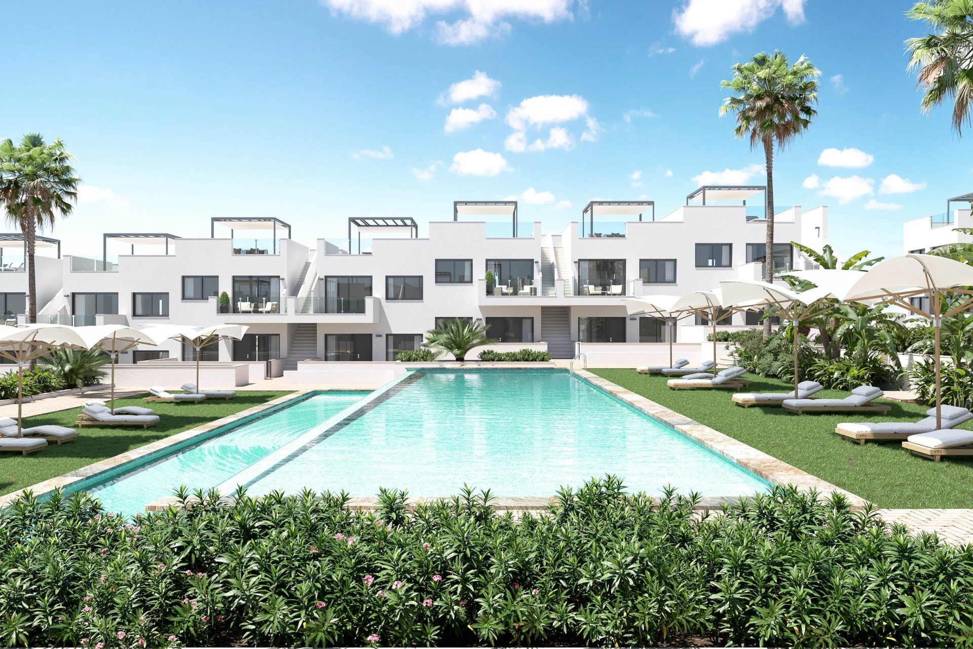 Obra nueva - Bungalow en planta baja - Torrevieja - Costa Blanca Sur