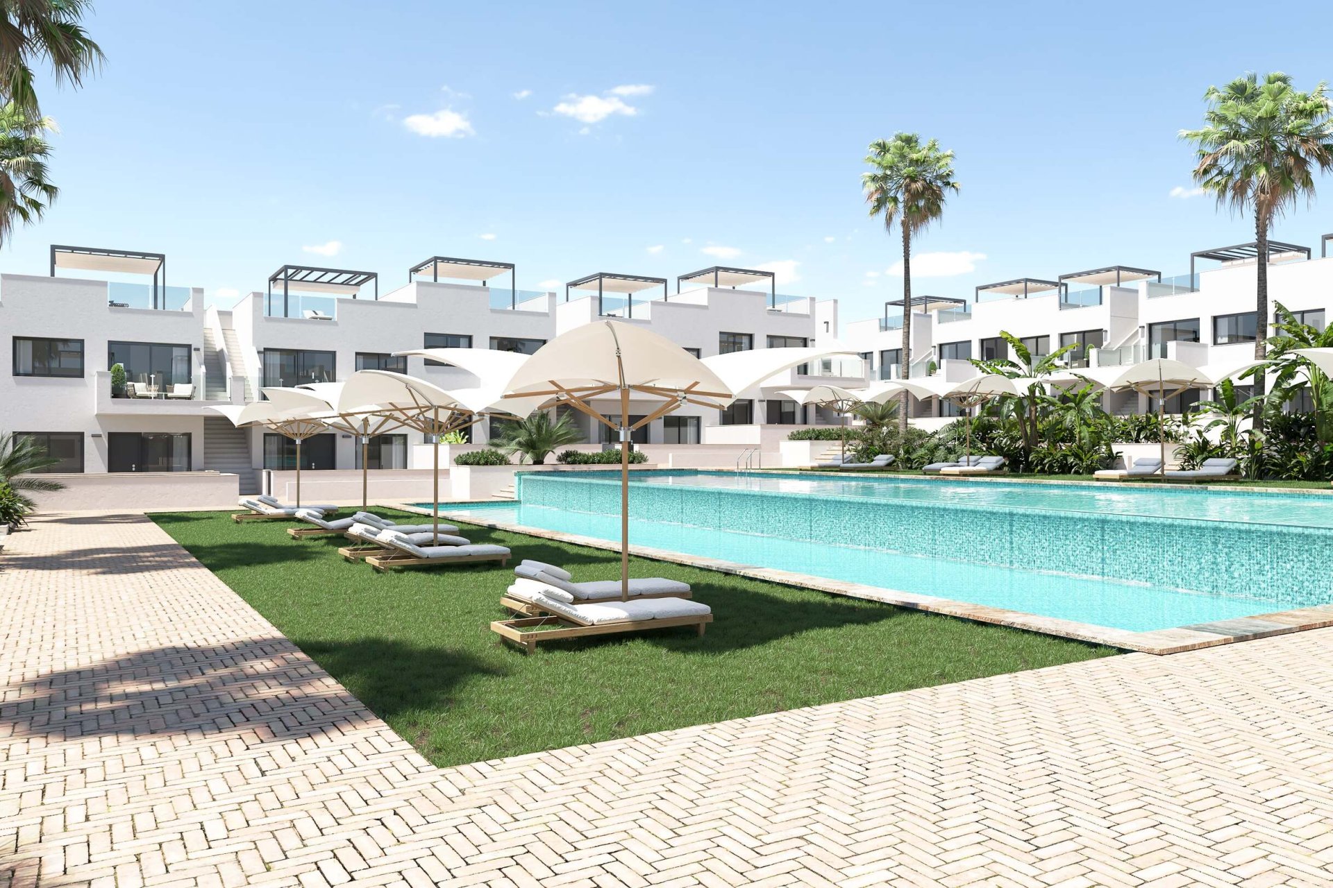 Nowy budynek - Bungalow na piętrze - Torrevieja - Costa Blanca South