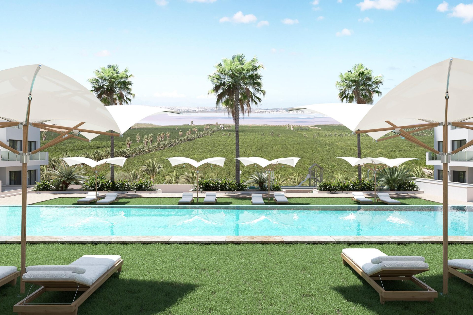 Nowy budynek - Bungalow na piętrze - Torrevieja - Costa Blanca South