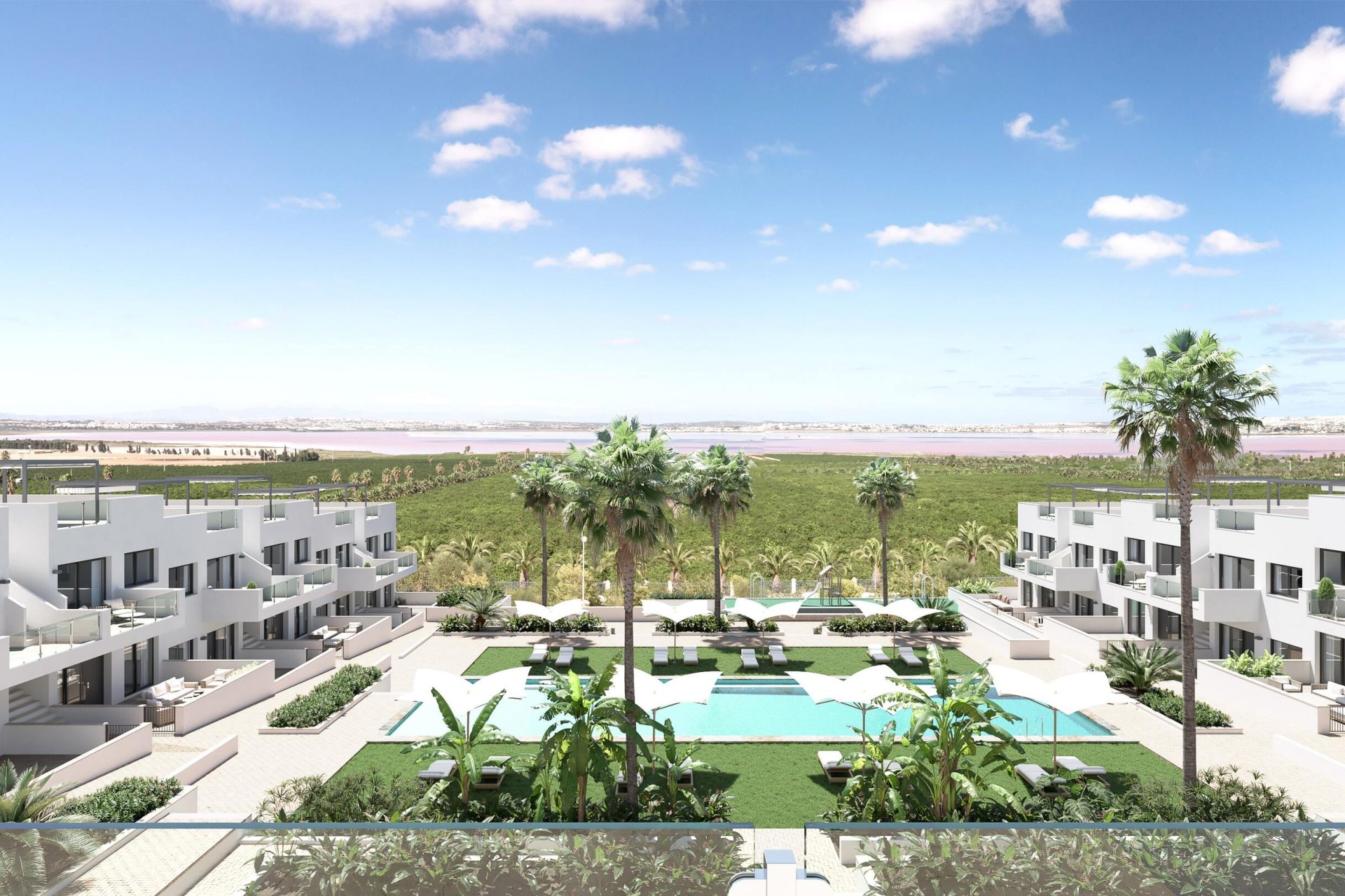 Nowy budynek - Bungalow na piętrze - Torrevieja - Costa Blanca South