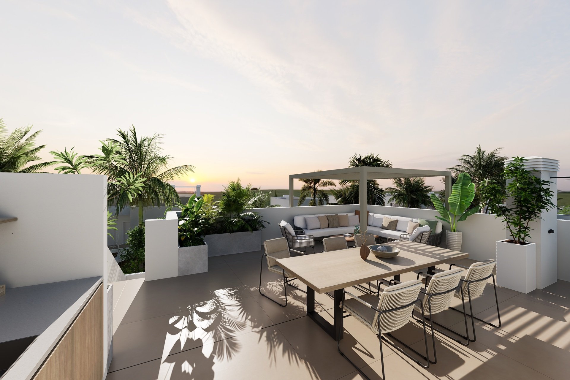Obra nueva - Bungalow en planta alta - Los Alcázares - Costa Calida