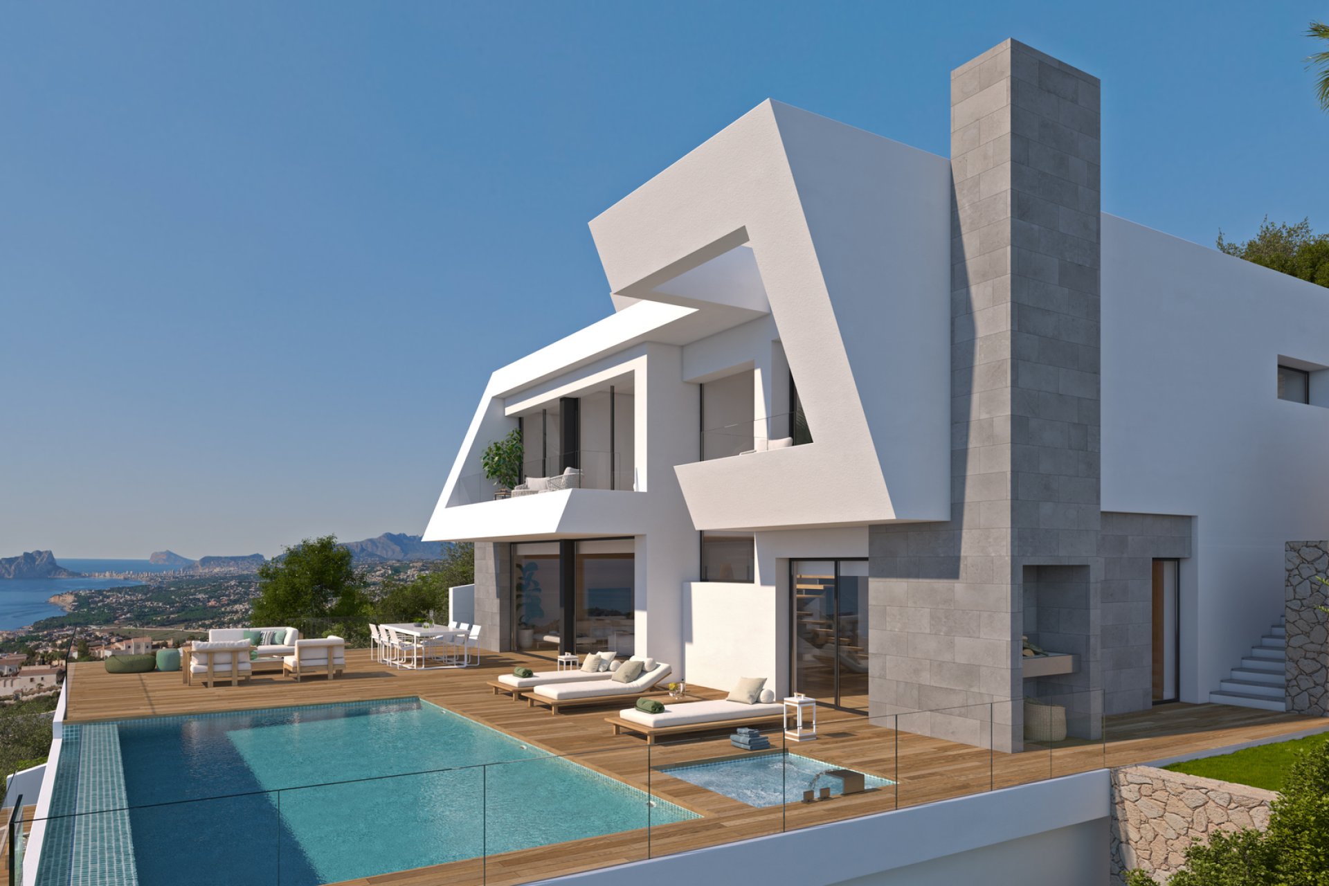 Obra nueva - Villa - Cumbre del Sol - Costa Blanca Norte