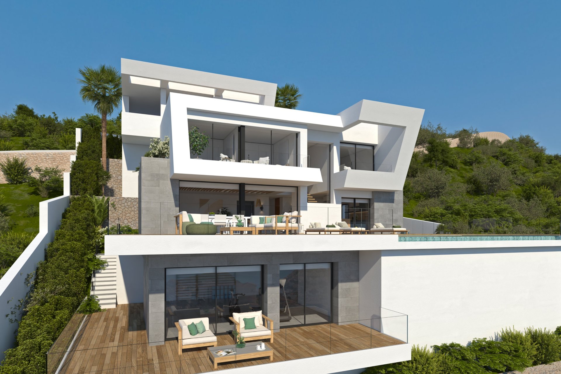 Obra nueva - Villa - Cumbre del Sol - Costa Blanca Norte