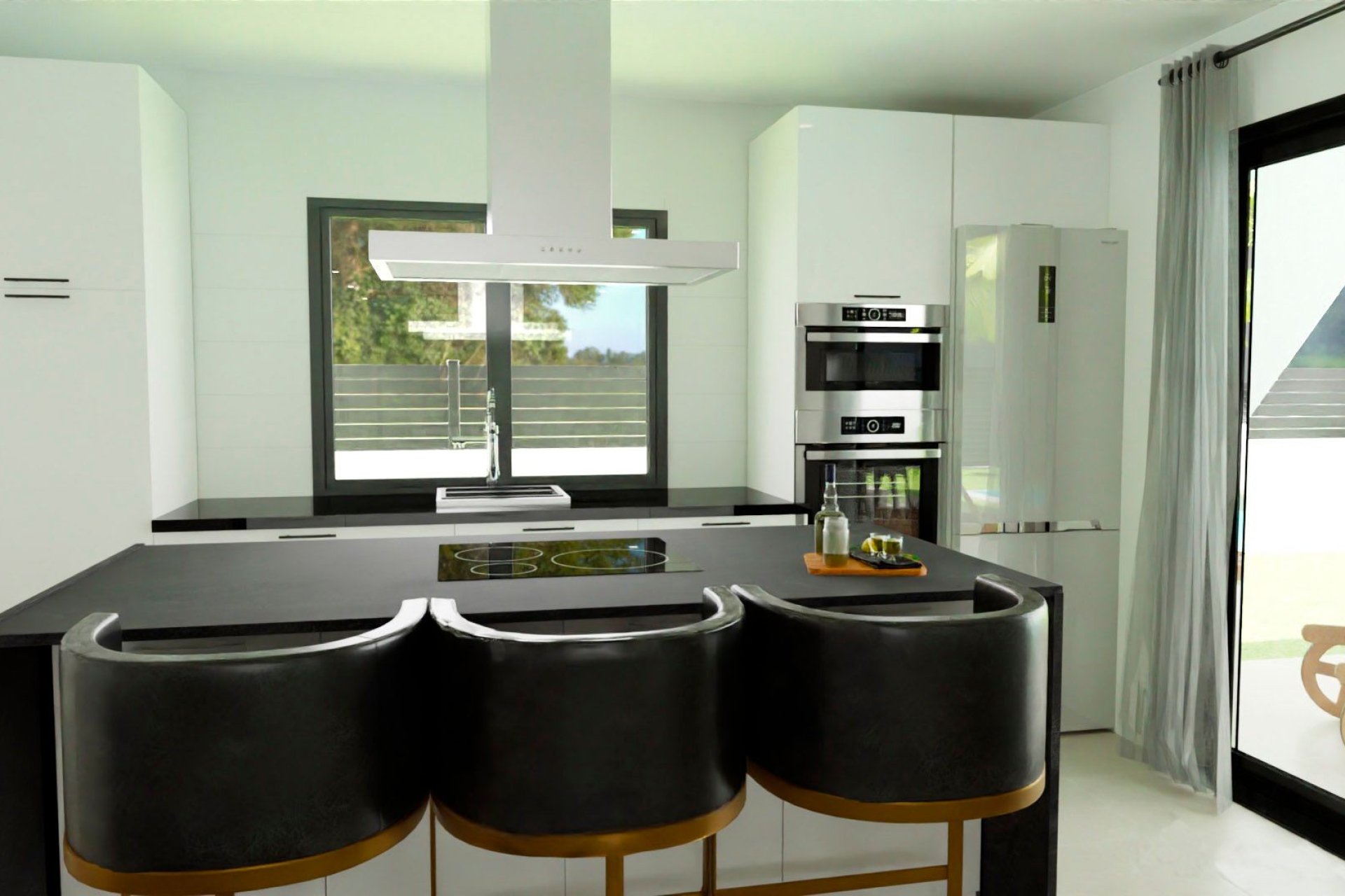 Obra nueva - Villa independiente - Monforte del Cid - Costa Blanca Sur
