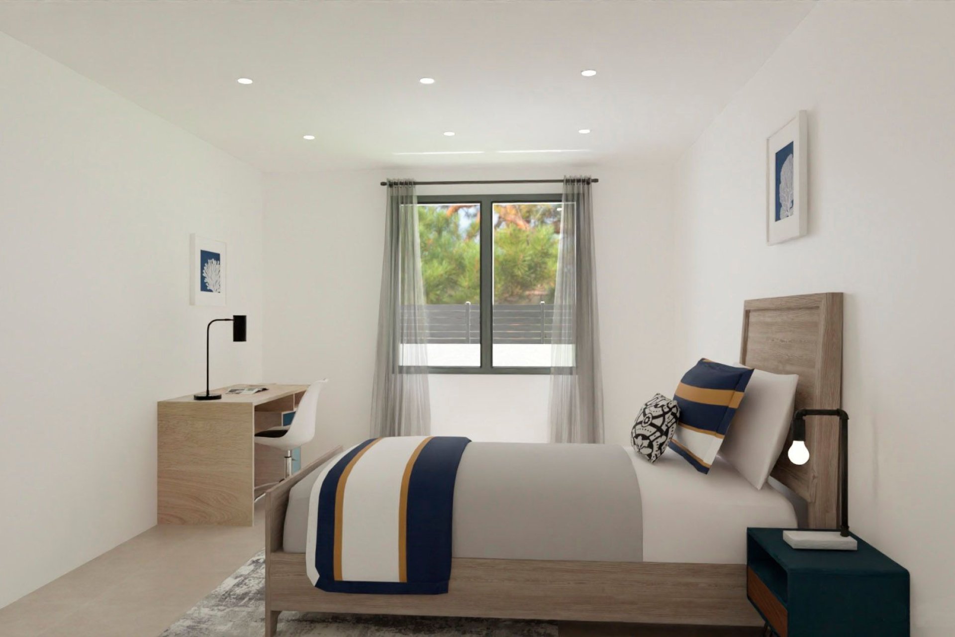 Obra nueva - Villa independiente - Monforte del Cid - Costa Blanca Sur