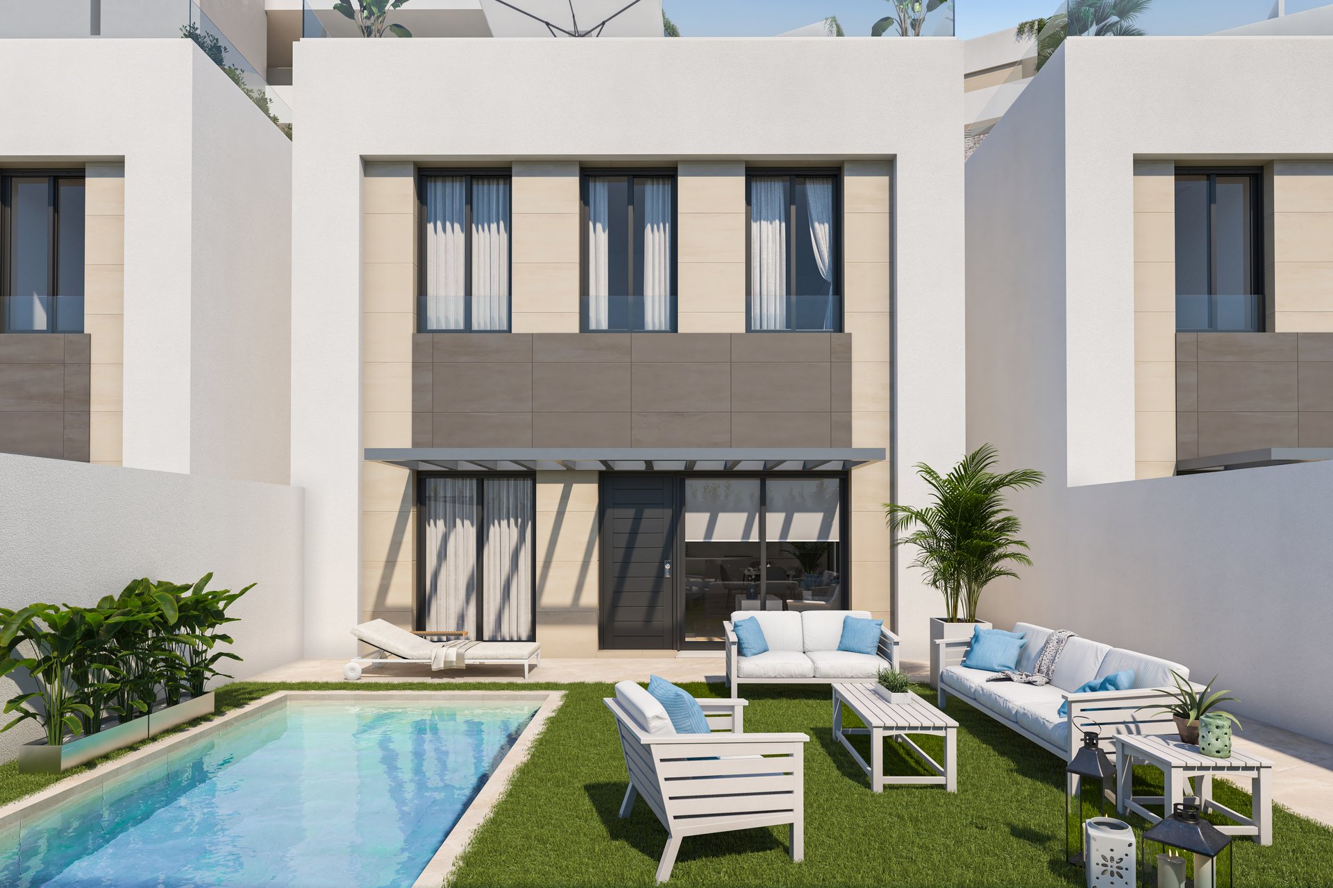 Obra nueva - Villa independiente - Águilas - Costa Calida