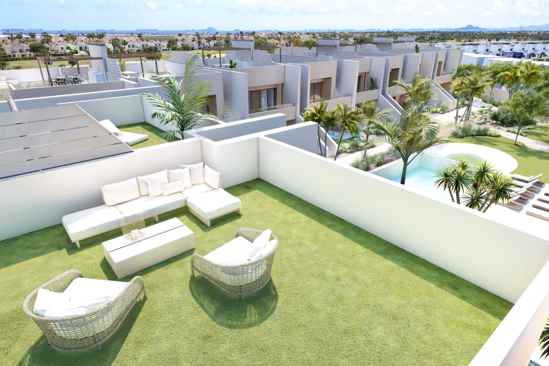 New Build - Ground-floor bungalow - San Javier - Costa Calida