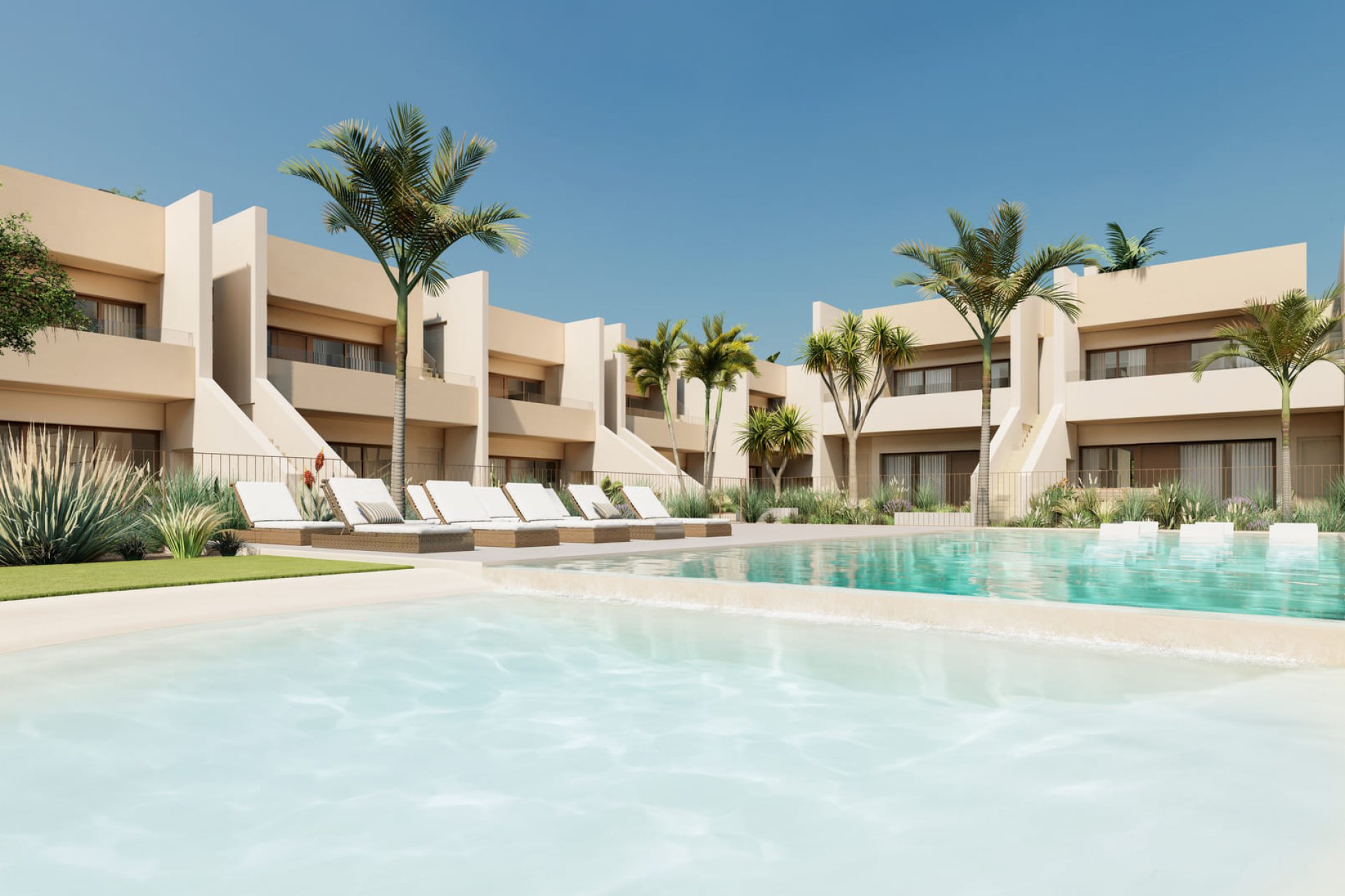 New Build - Ground-floor bungalow - San Javier - Costa Calida