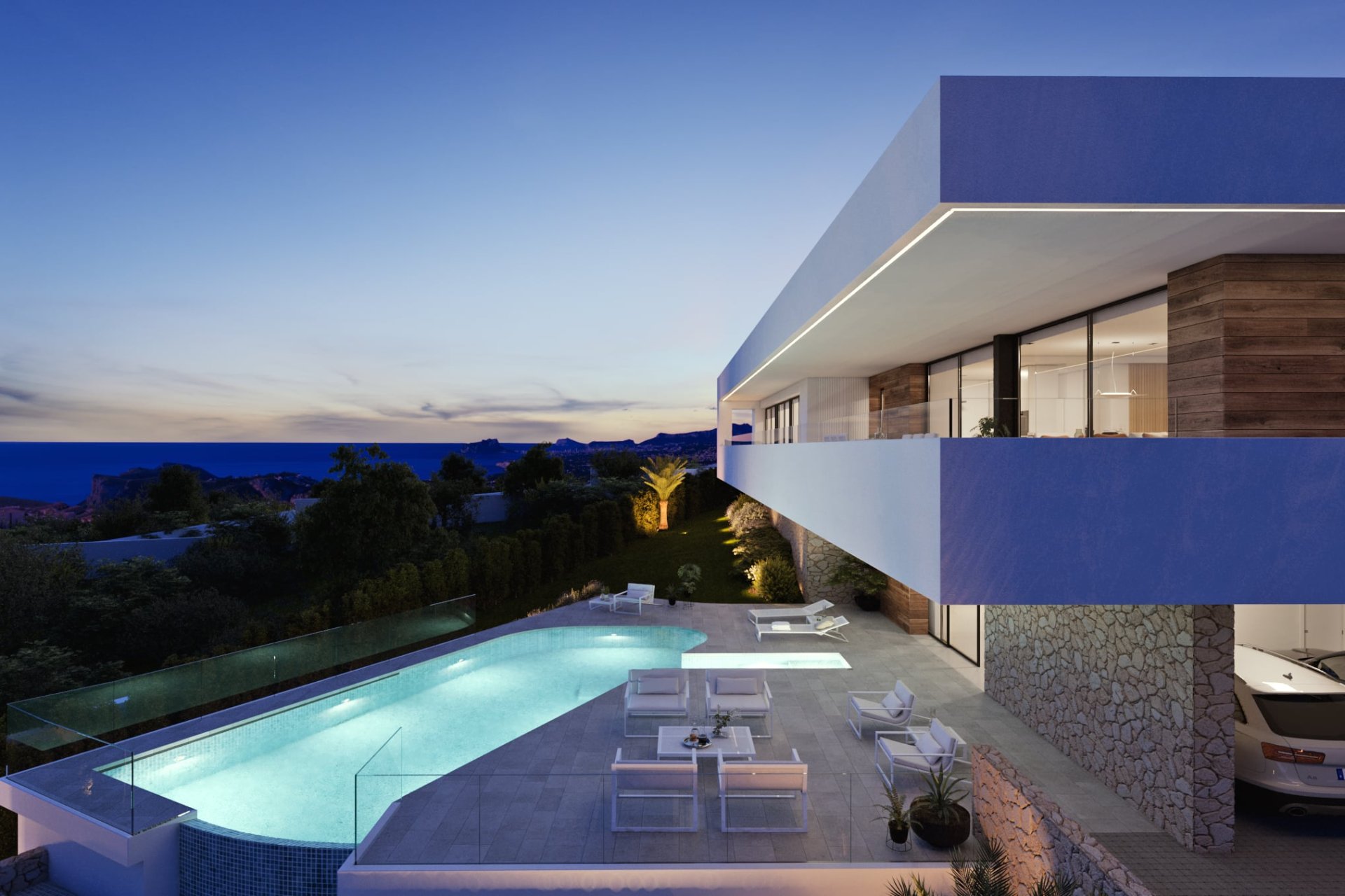 Obra nueva - Villa - Cumbre del Sol - Costa Blanca Norte