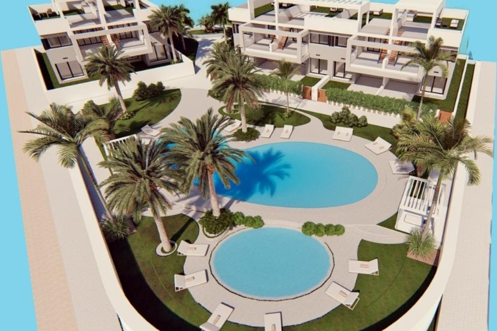 Obra nueva - Bungalow en planta baja - Torrevieja - Costa Blanca Sur