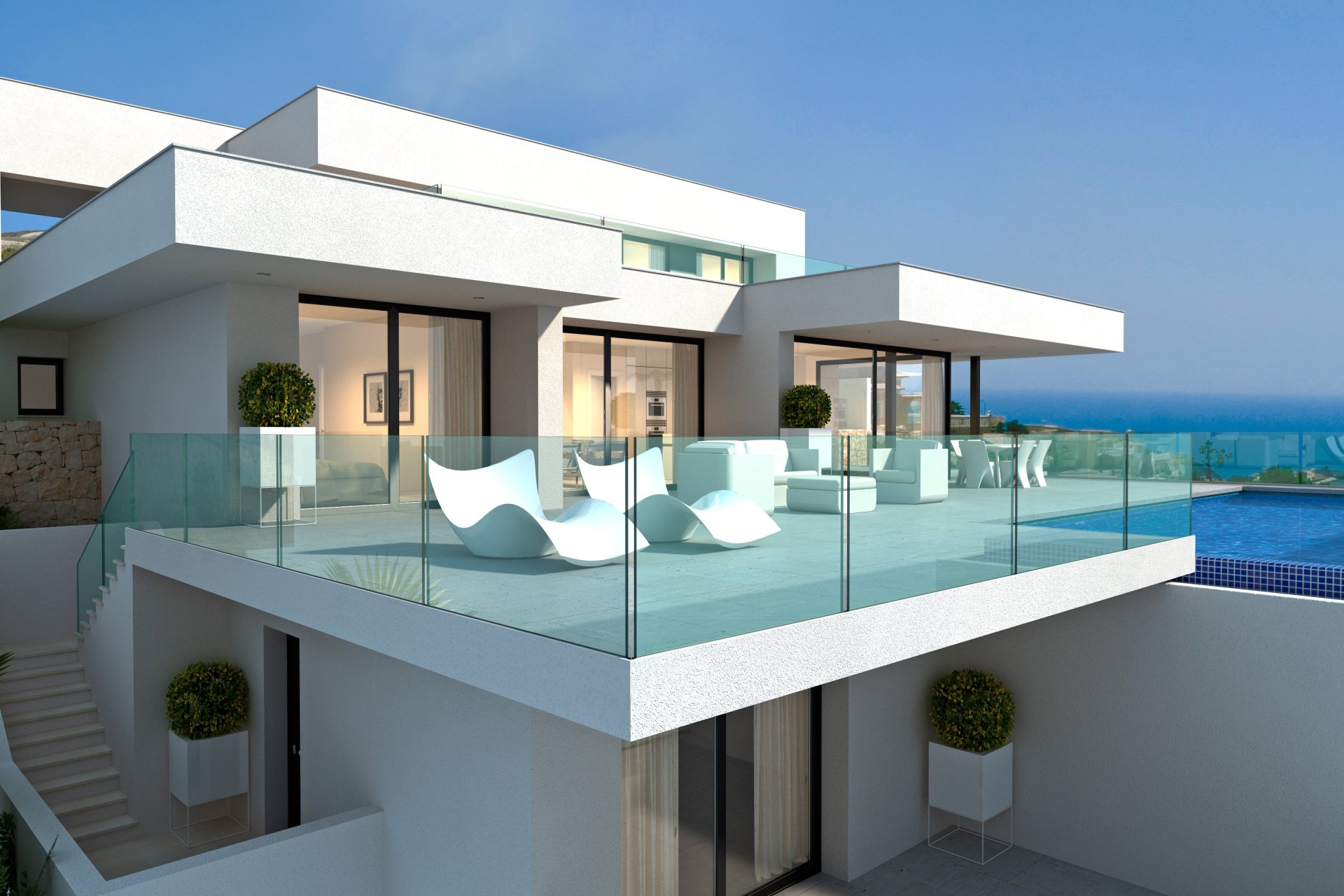 Obra nueva - Villa - Cumbre del Sol - Costa Blanca Norte