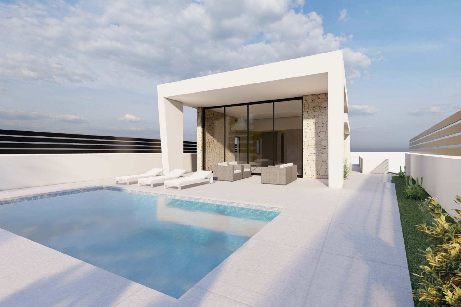 Obra nueva - Villa independiente - Torrevieja - Costa Blanca Sur