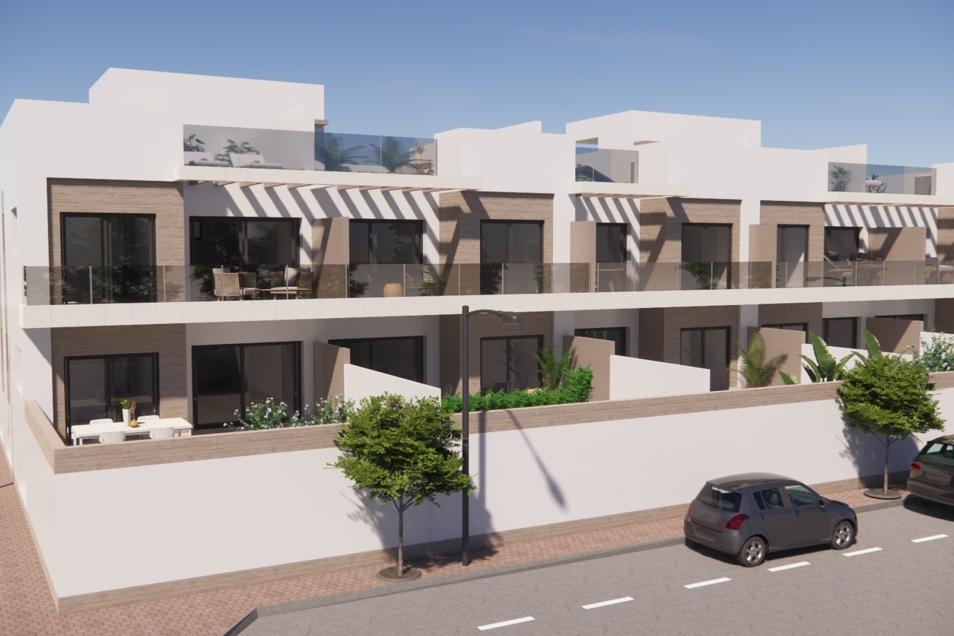 Obra nueva - Bungalow en planta baja - Rojales - Costa Blanca Sur