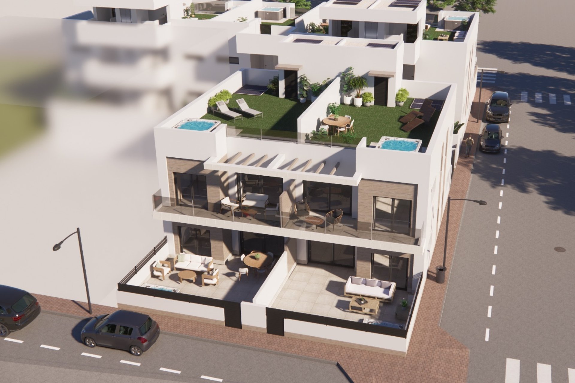 Obra nueva - Bungalow en planta baja - Rojales - Costa Blanca Sur
