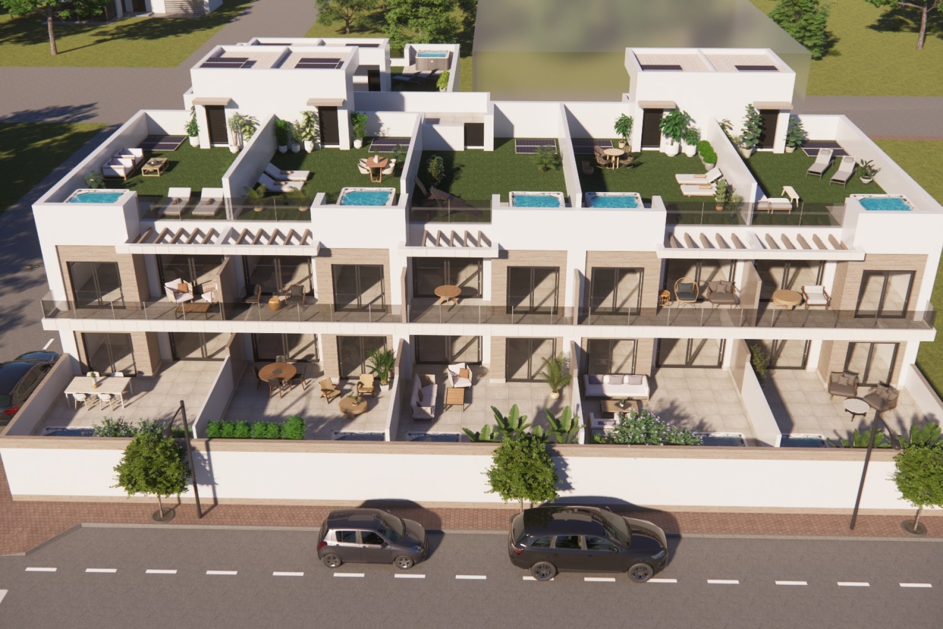 Obra nueva - Bungalow en planta baja - Rojales - Costa Blanca Sur