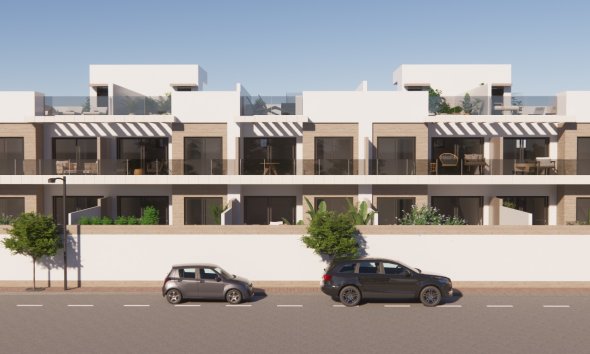 Bungalow alto (solarium) en Rojales