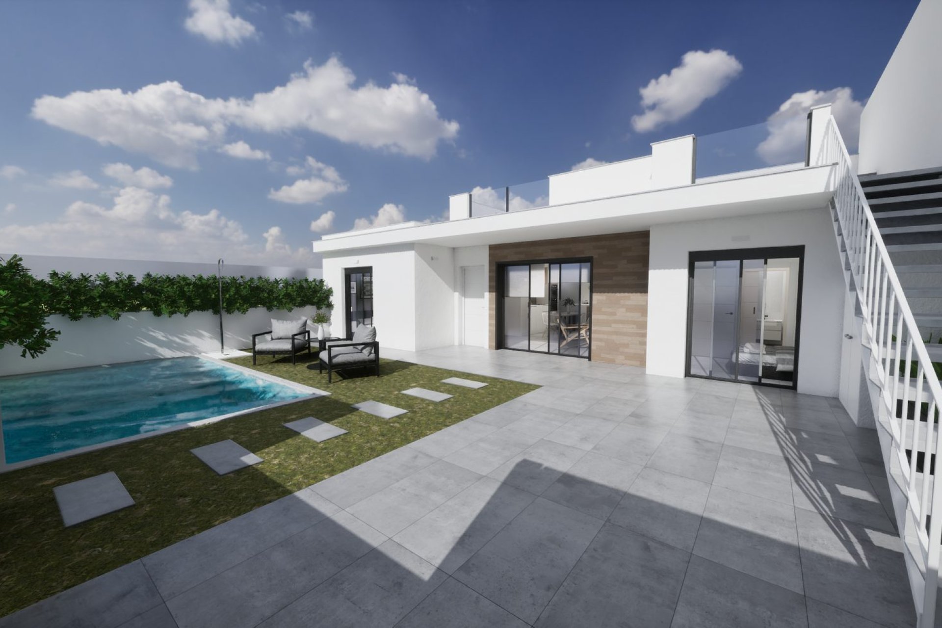 Obra nueva - Villa independiente - Torre-Pacheco - Costa Calida