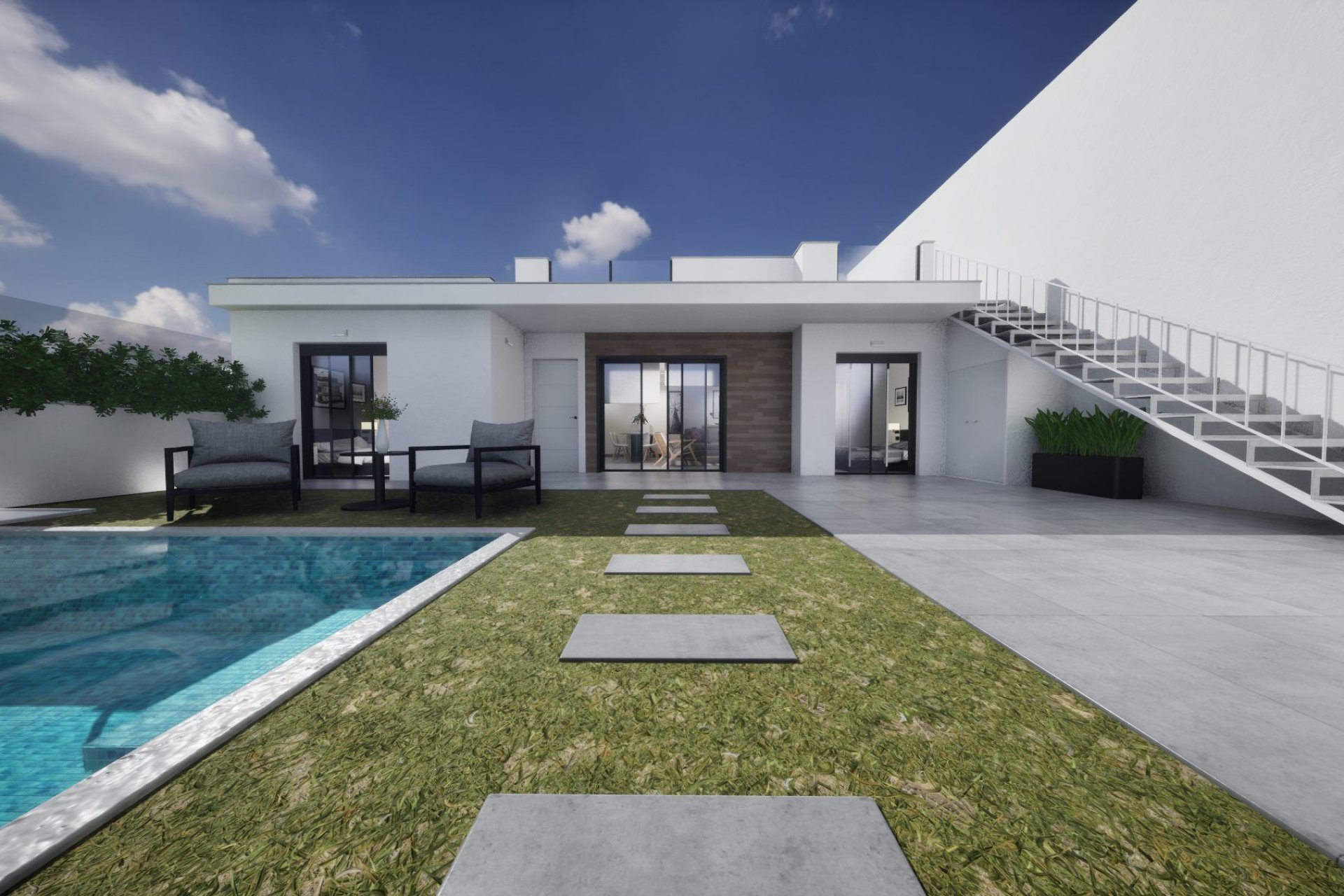 Obra nueva - Villa independiente - Torre-Pacheco - Costa Calida