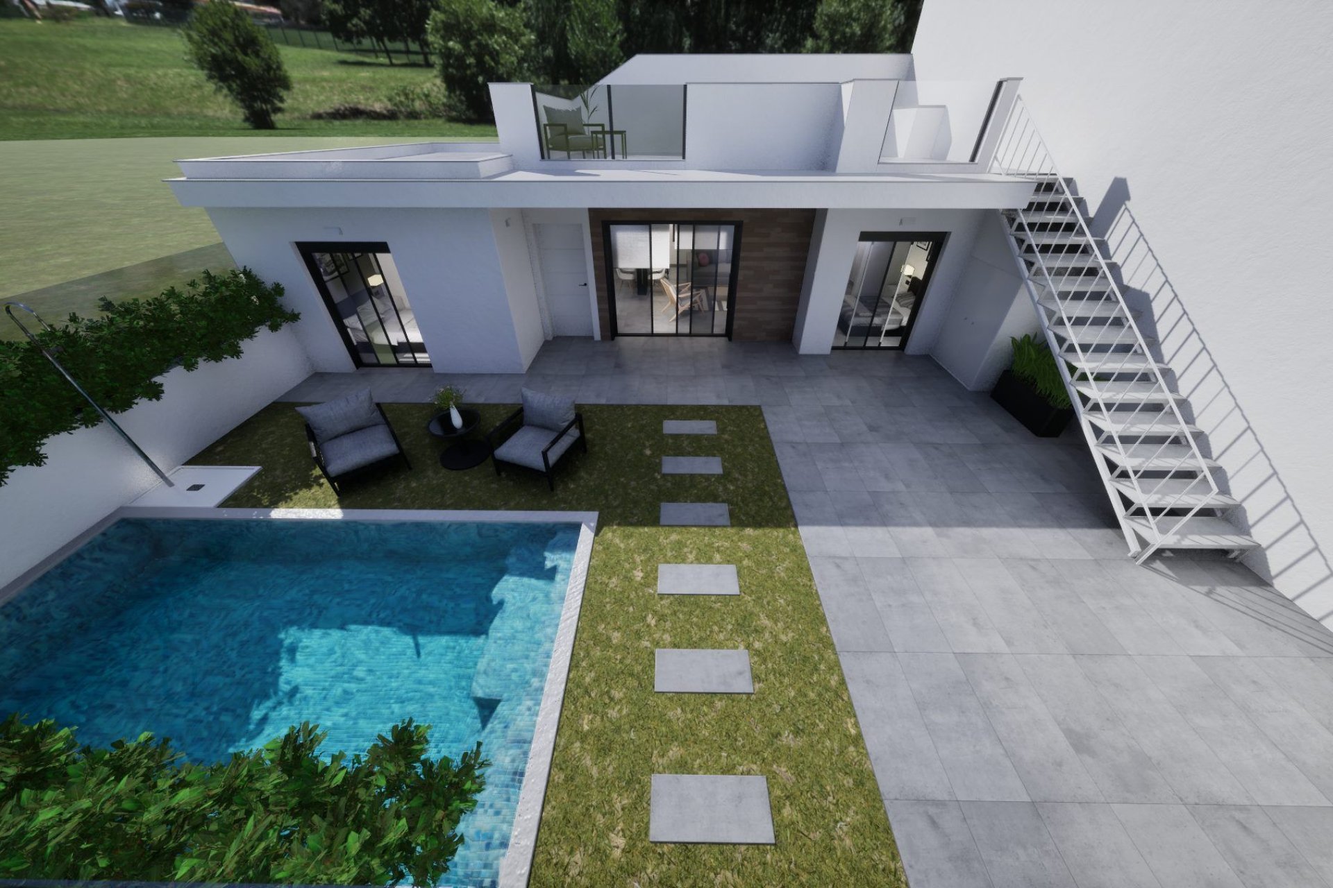 Obra nueva - Villa independiente - Torre-Pacheco - Costa Calida