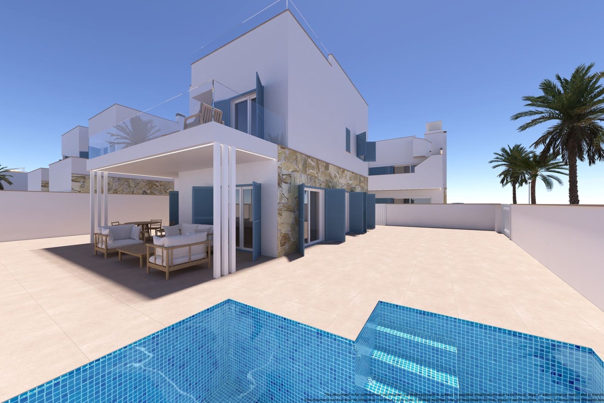 Nowy budynek - Bungalow na piętrze - Torre de la Horadada - Costa Blanca South
