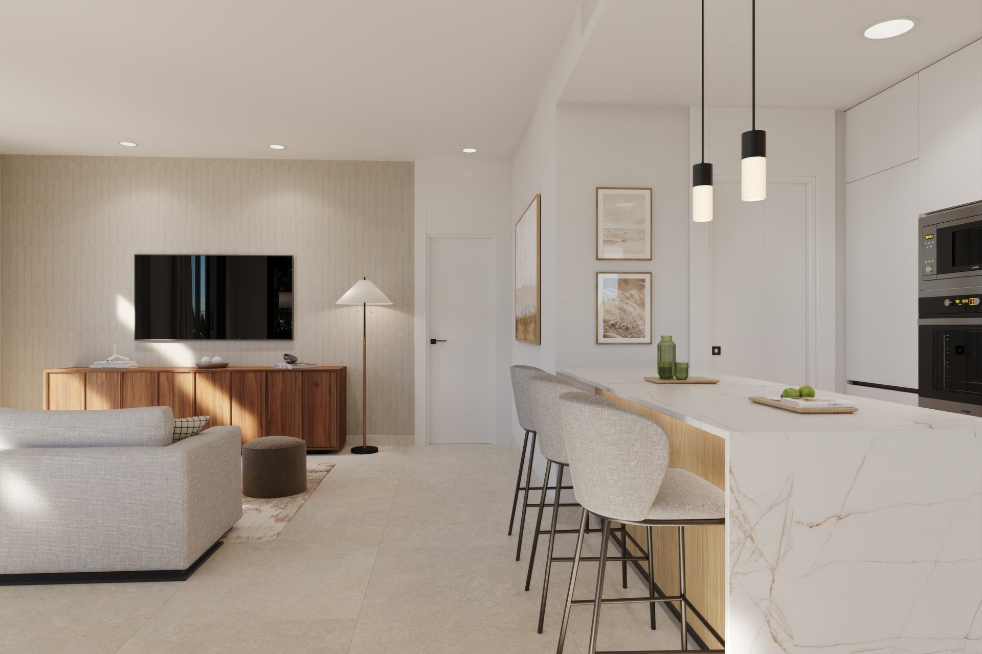 New Build - Detached villa - Hacienda del Alamo Golf - Costa Calida