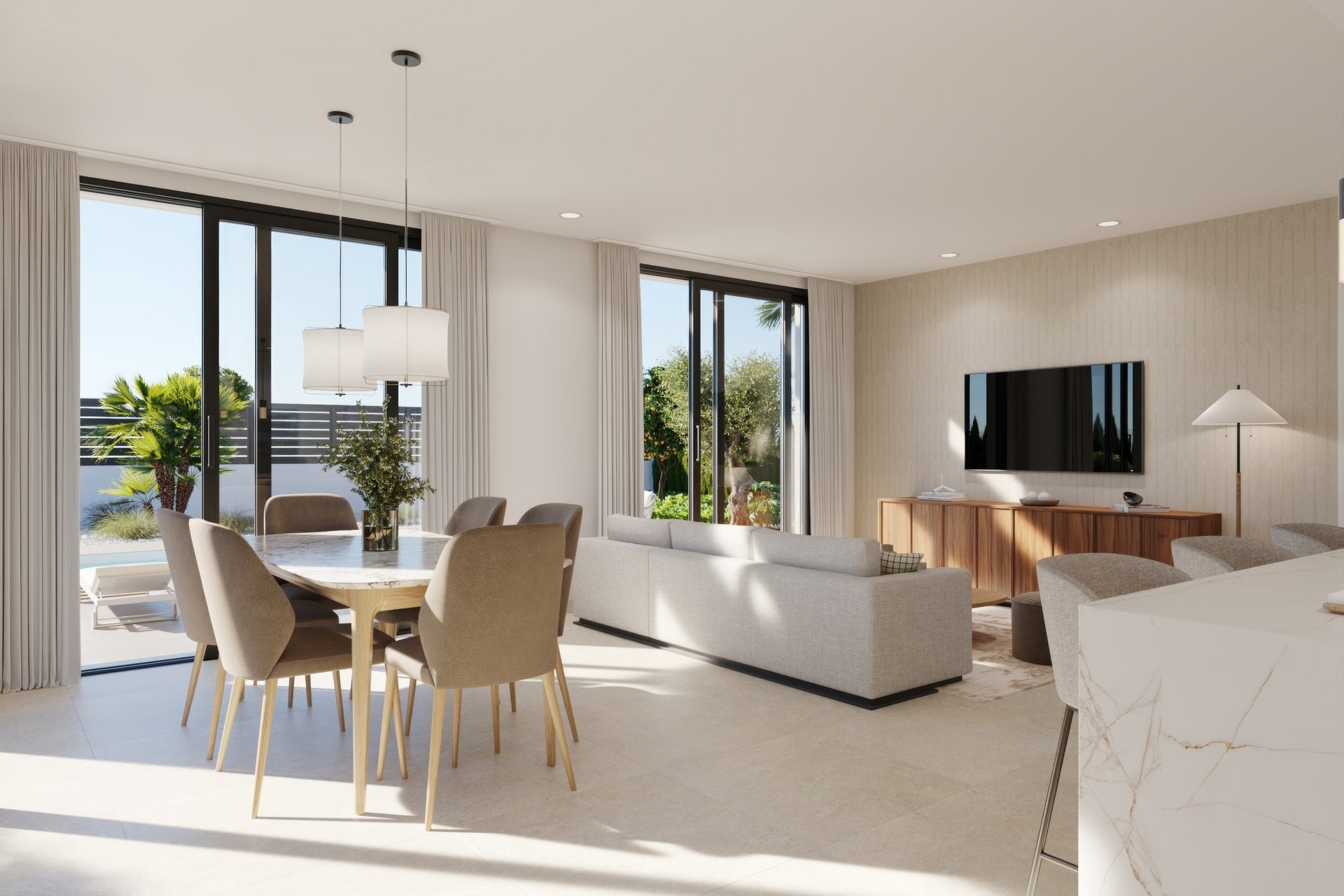 New Build - Detached villa - Hacienda del Alamo Golf - Costa Calida