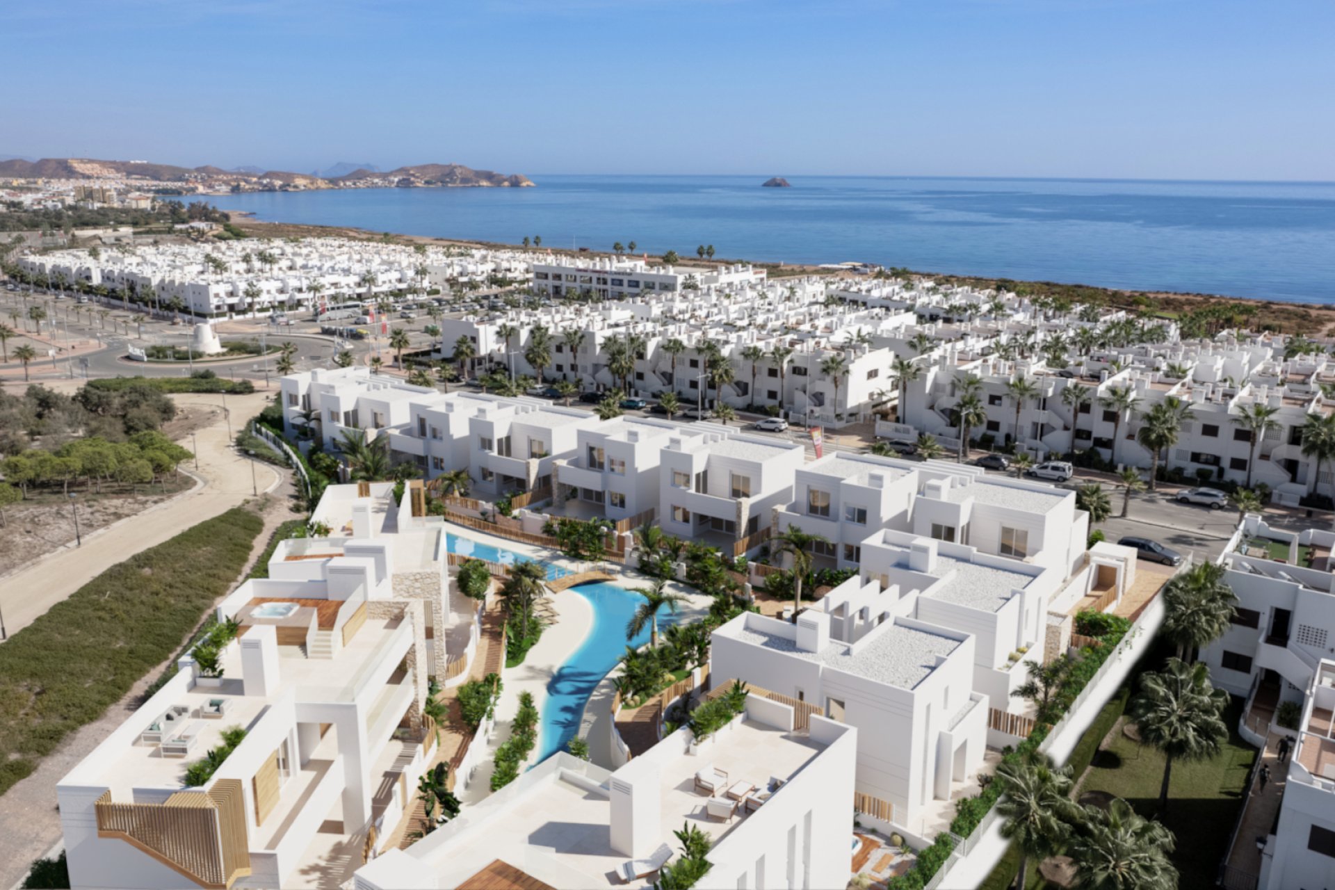 New Build - Upper-floor bungalow - San Juan de los Terreros - Coast of Almeria