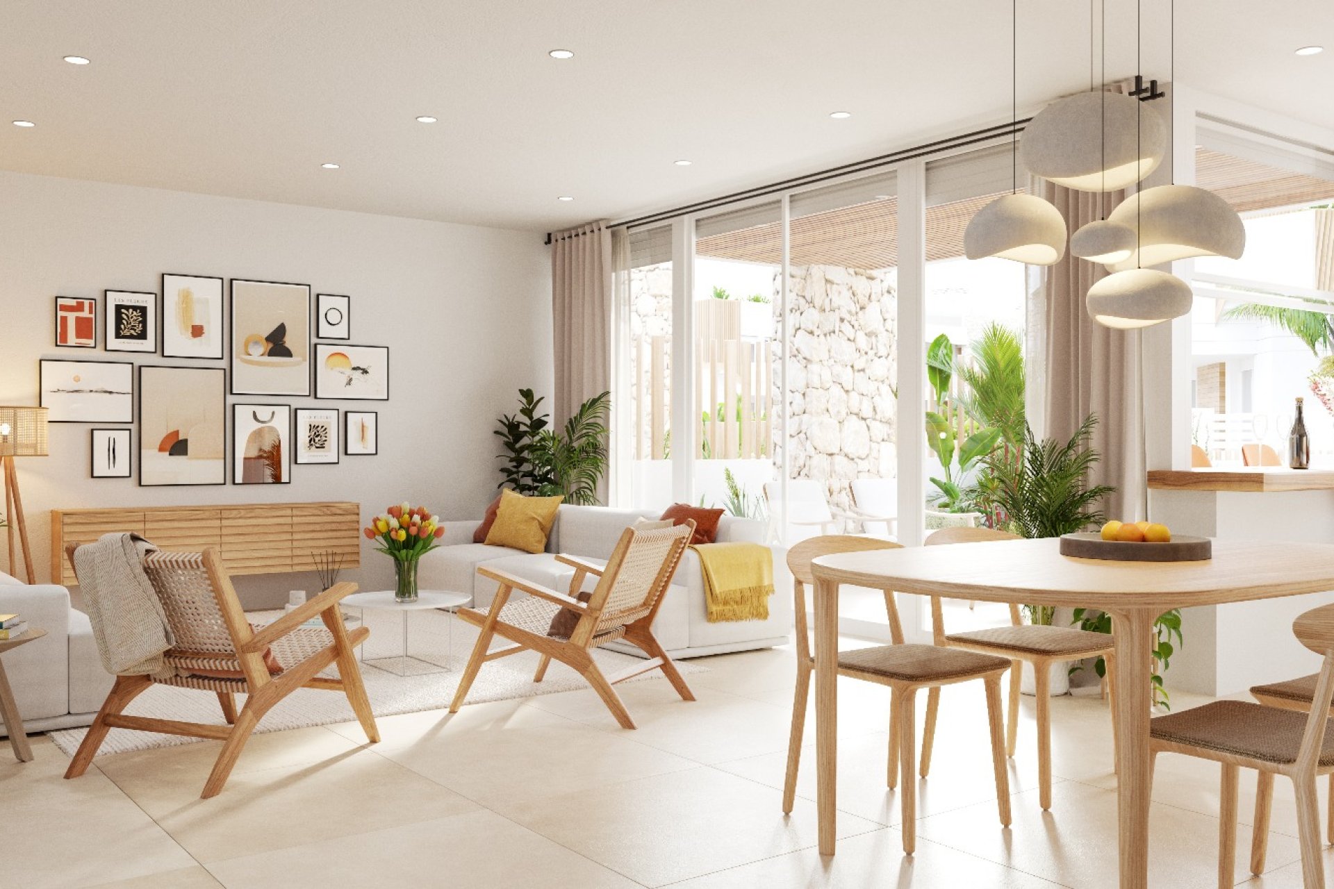 New Build - Upper-floor bungalow - San Juan de los Terreros - Coast of Almeria