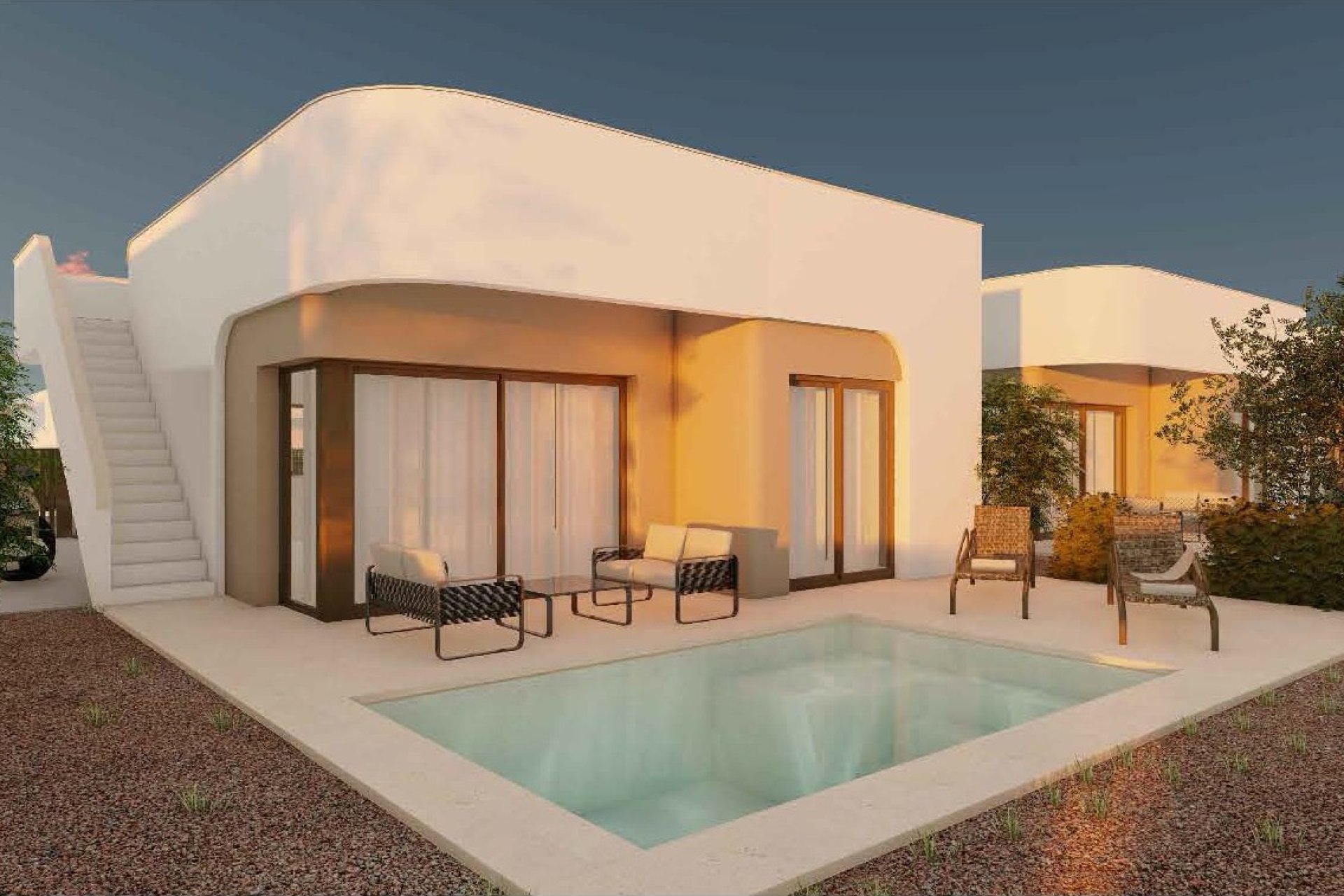 New Build - Detached villa - Hacienda del Alamo Golf - Costa Calida