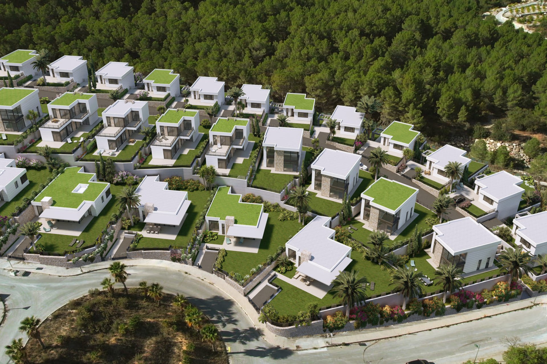 New Build - Detached villa - Polop - Costa Blanca North