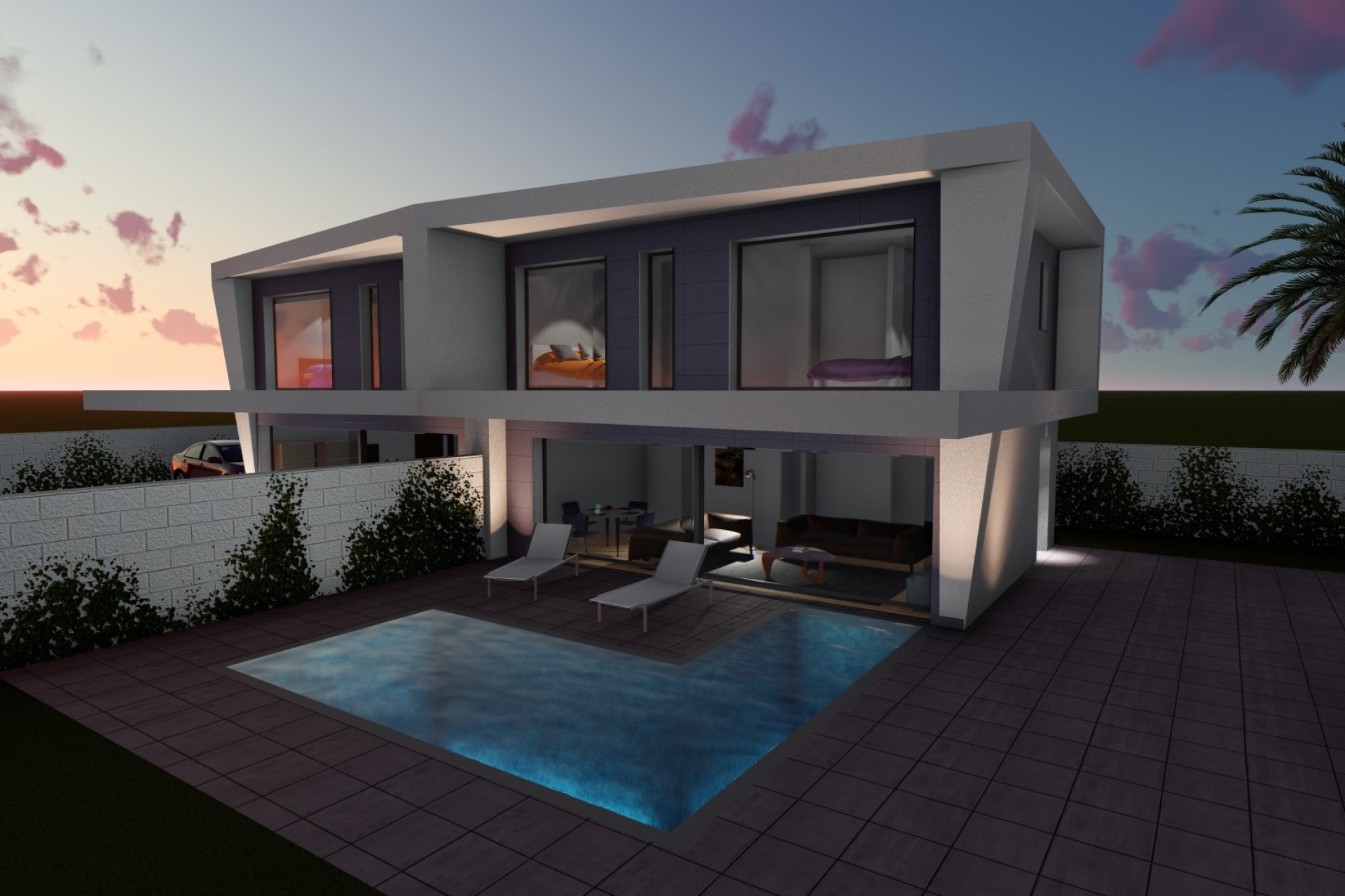 New Build - Semi-detached house - Gran Alacant - Costa Blanca South