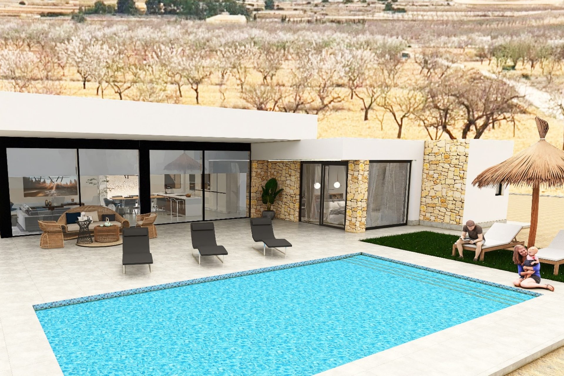 New Build - Detached villa - Pinoso - Costa Blanca South