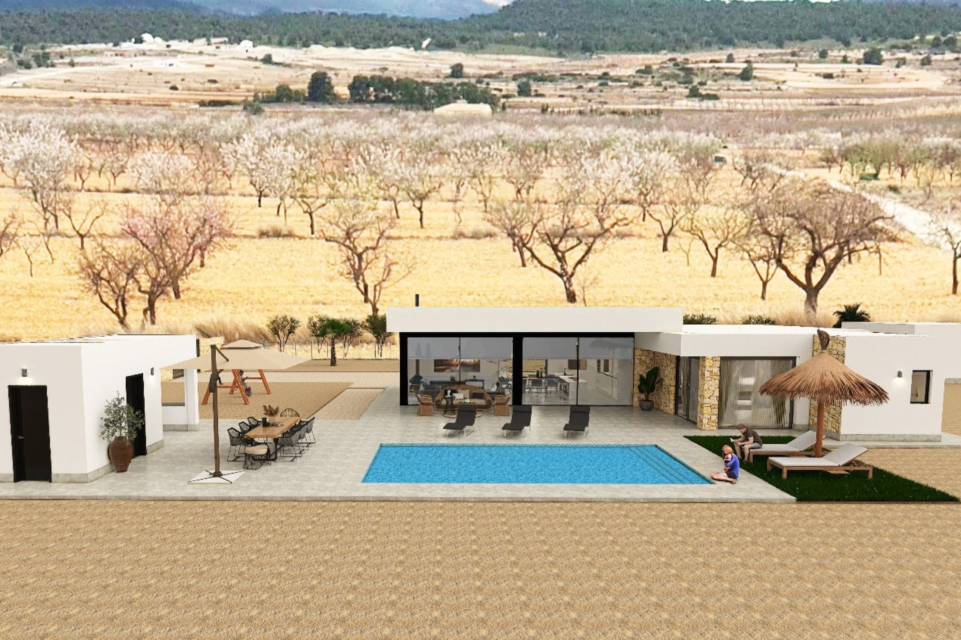 New Build - Detached villa - Pinoso - Costa Blanca South
